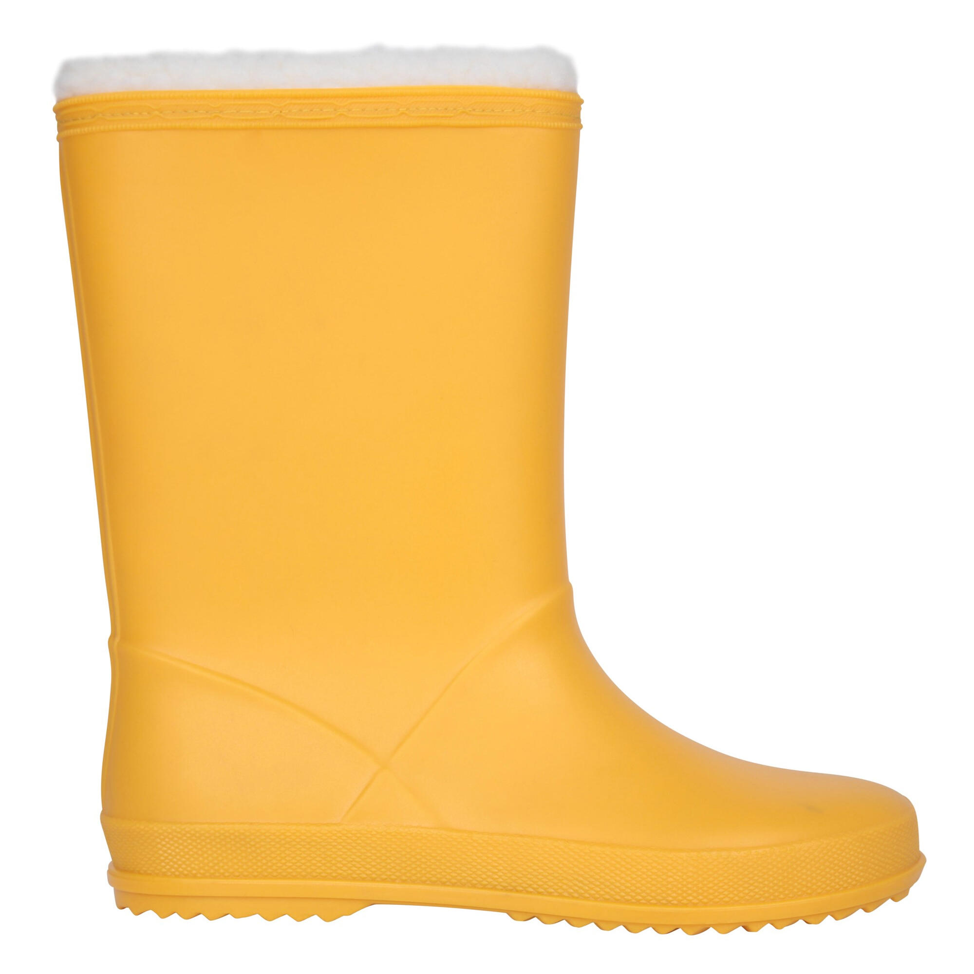 Bottes De Pluie Motif/style Neige Enfant (Moutarde) 4/4