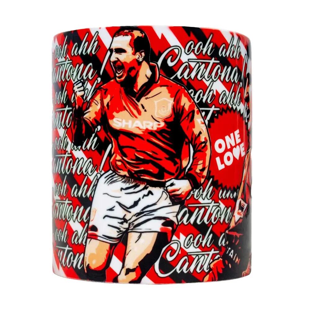 Mug OOH AAH CANTONA (Rouge / Blanc) 3/3