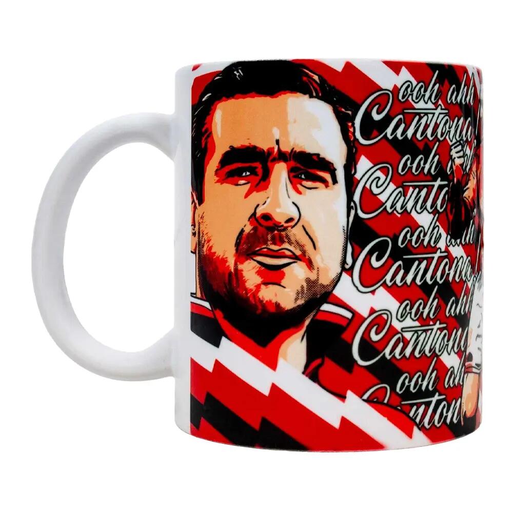 Mug OOH AAH CANTONA (Rouge / Blanc) 2/3