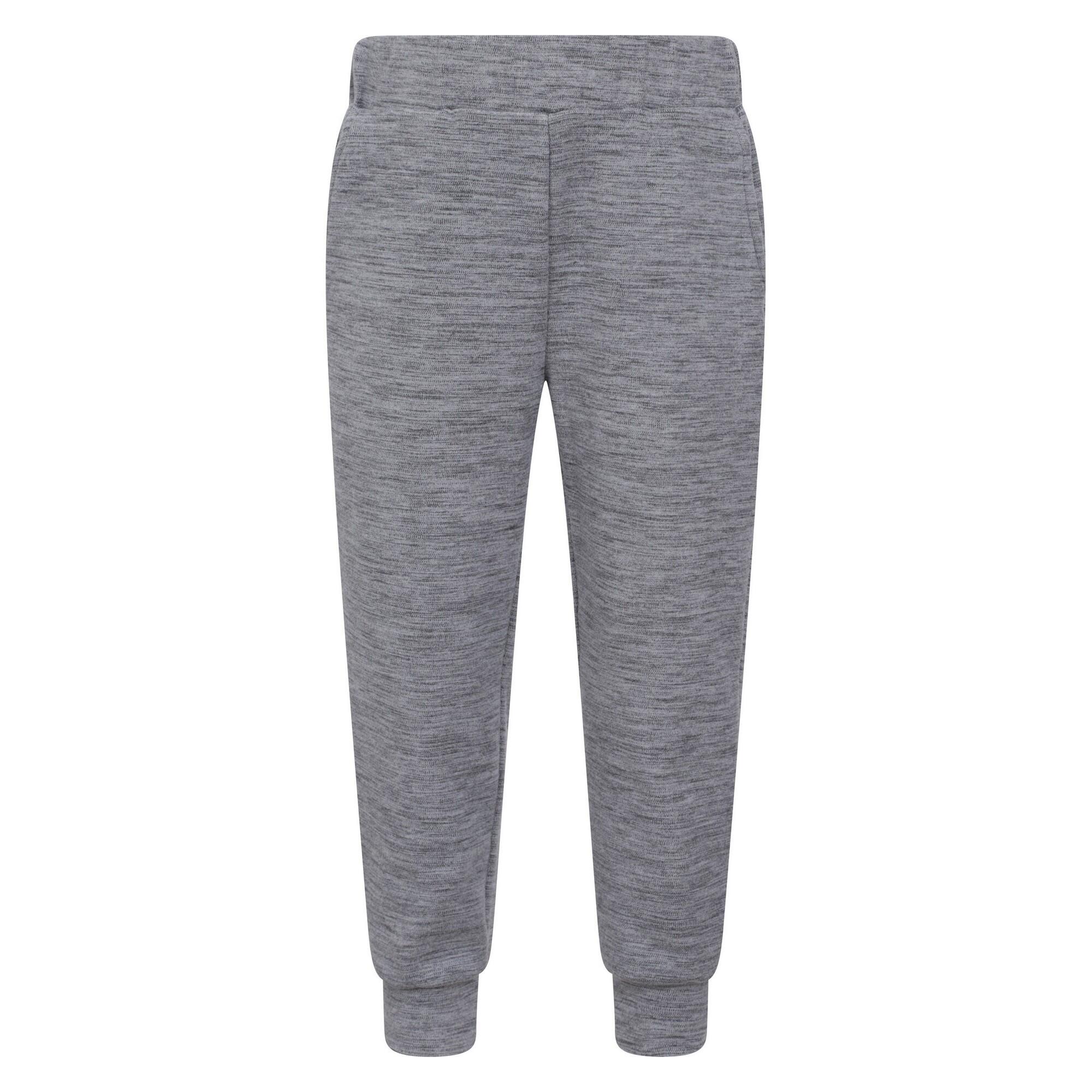 MOUNTAIN WAREHOUSE Childrens/Kids Strath Melange Supersoft Jogging Bottoms (Grey)