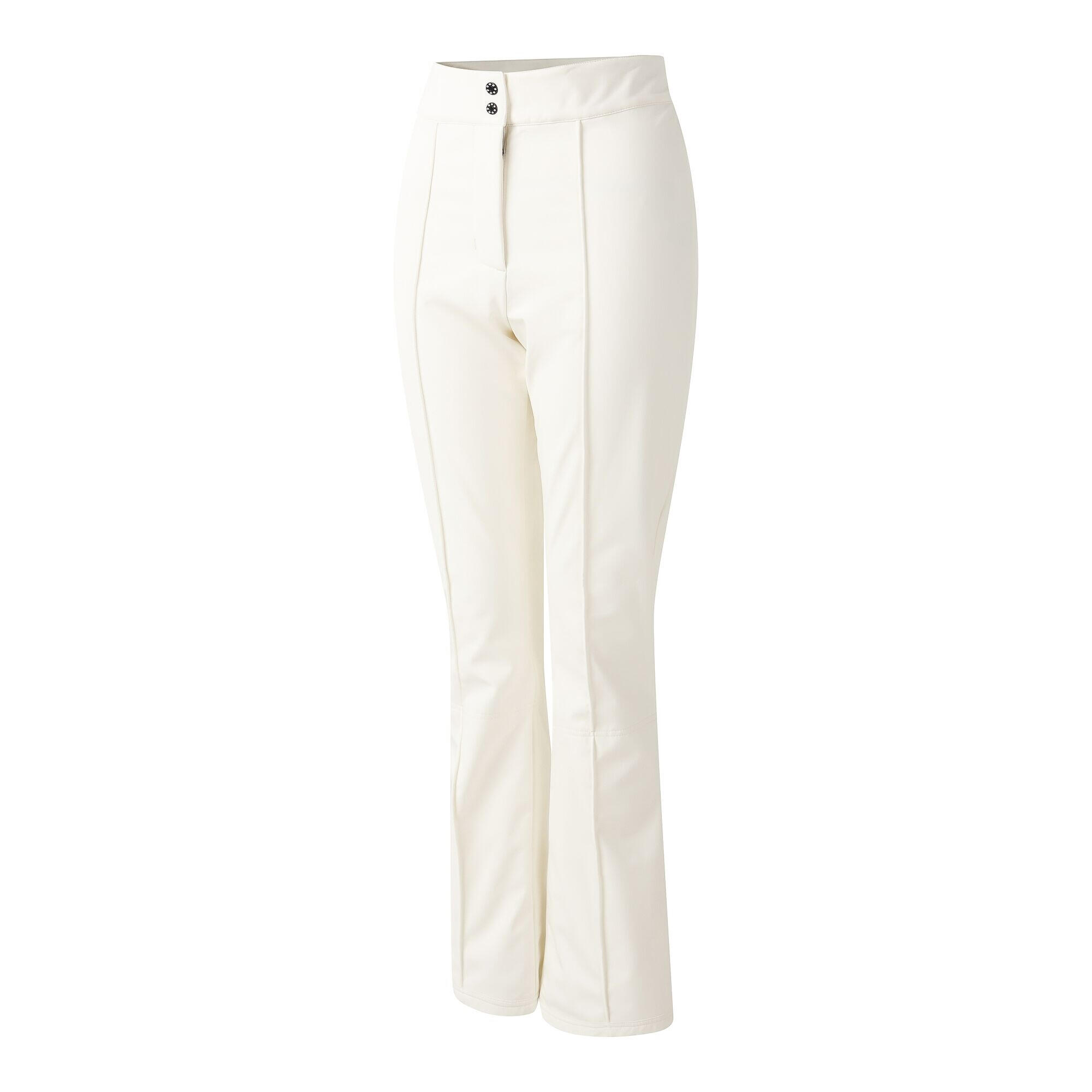 Womens/Ladies Glide Ski Trousers (Egret) 3/5