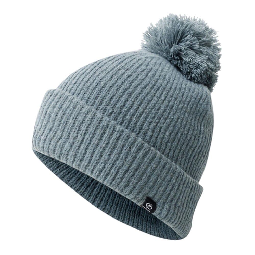 Womens/Ladies Pom Pom Beanie (Element Grey)