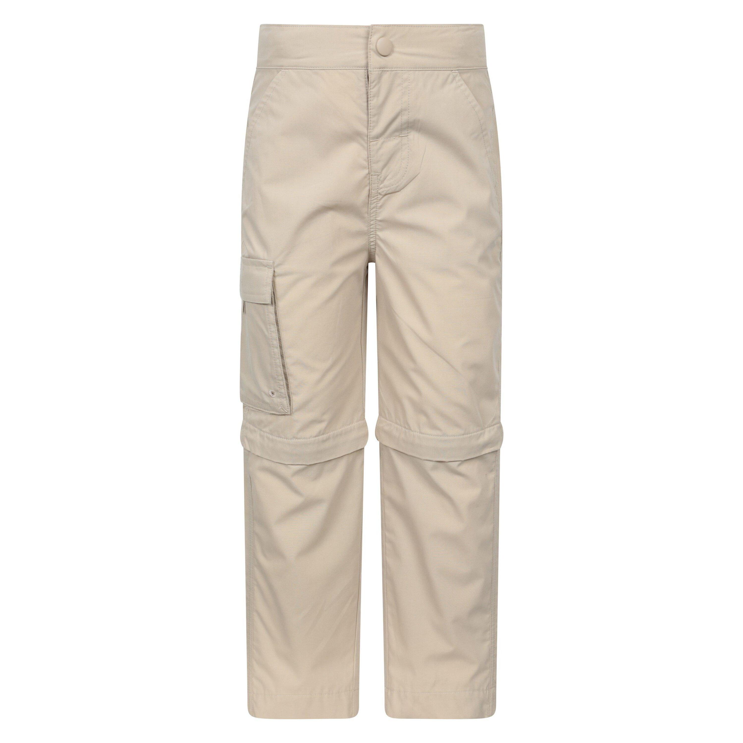 MOUNTAIN WAREHOUSE Childrens/Kids ZipOff Active Trousers (Khaki)