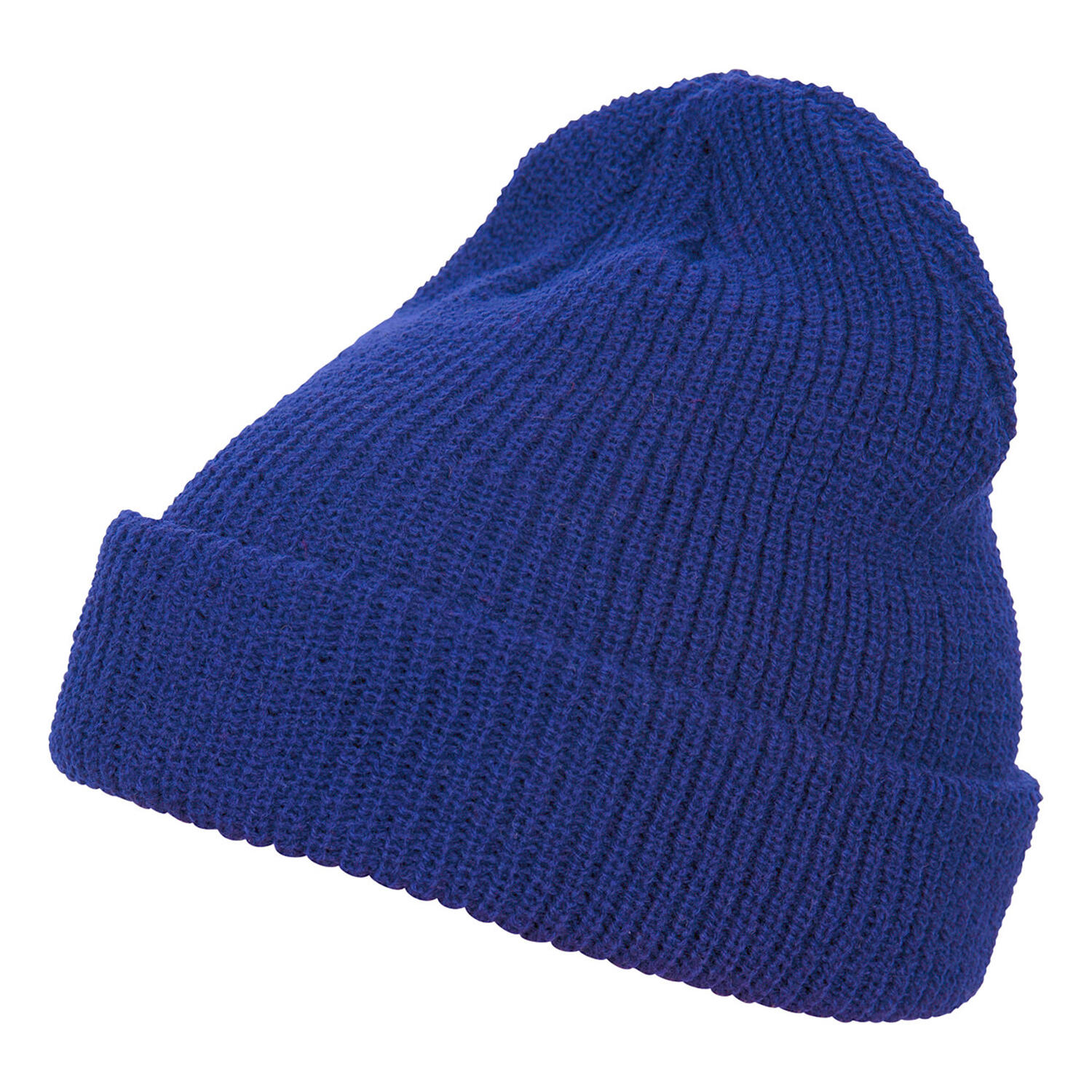 Berretto Lavorato A Maglia Adulto Unisex Flexfit Blu Reale 2/2