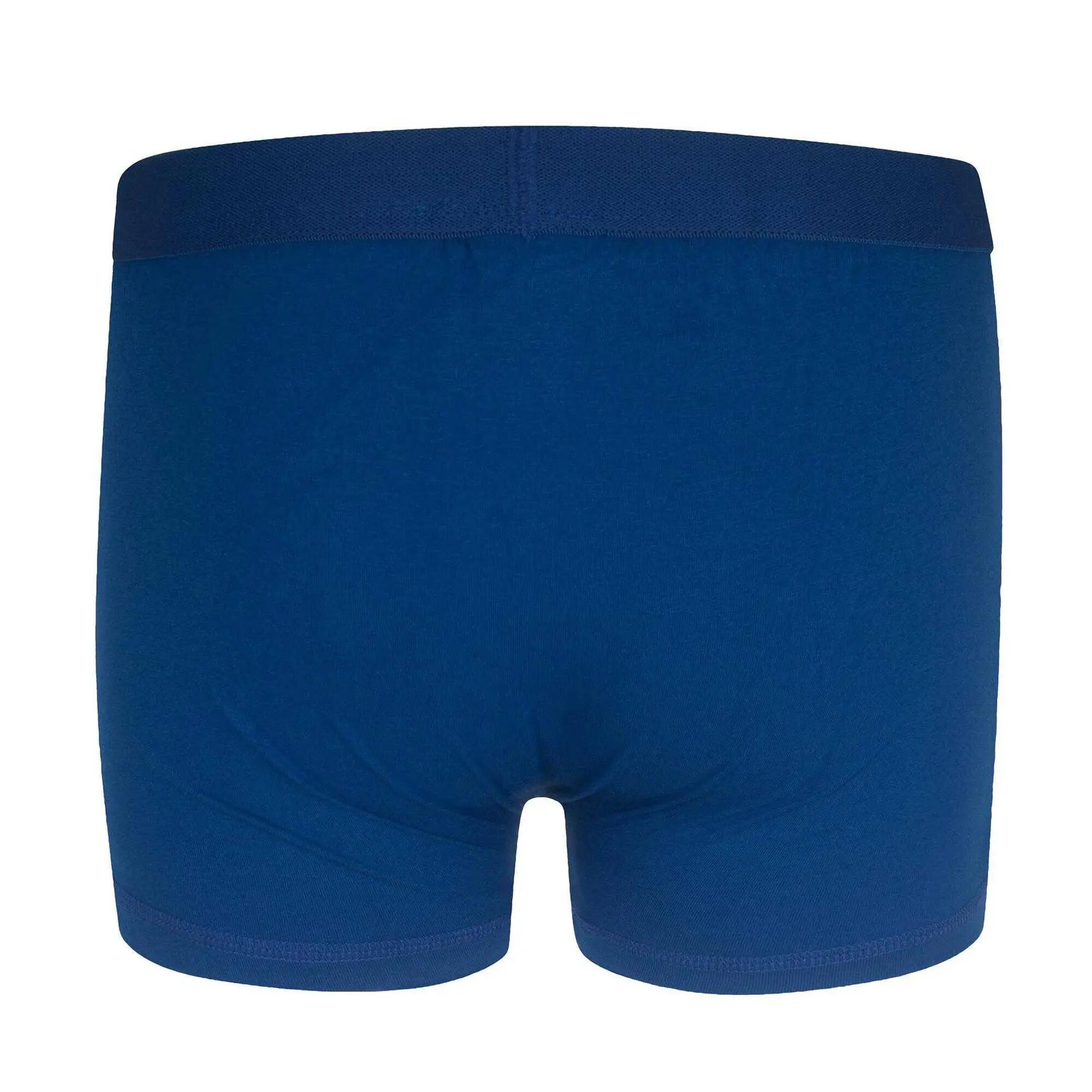Boys Crest Boxer Shorts (Red) 2/4