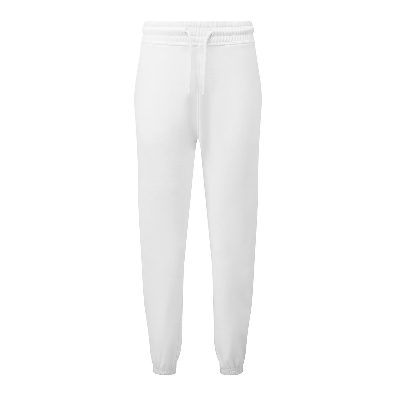 TRIDRI Pantaloni Da Jogging Adulto Unisex TriDri Bianco