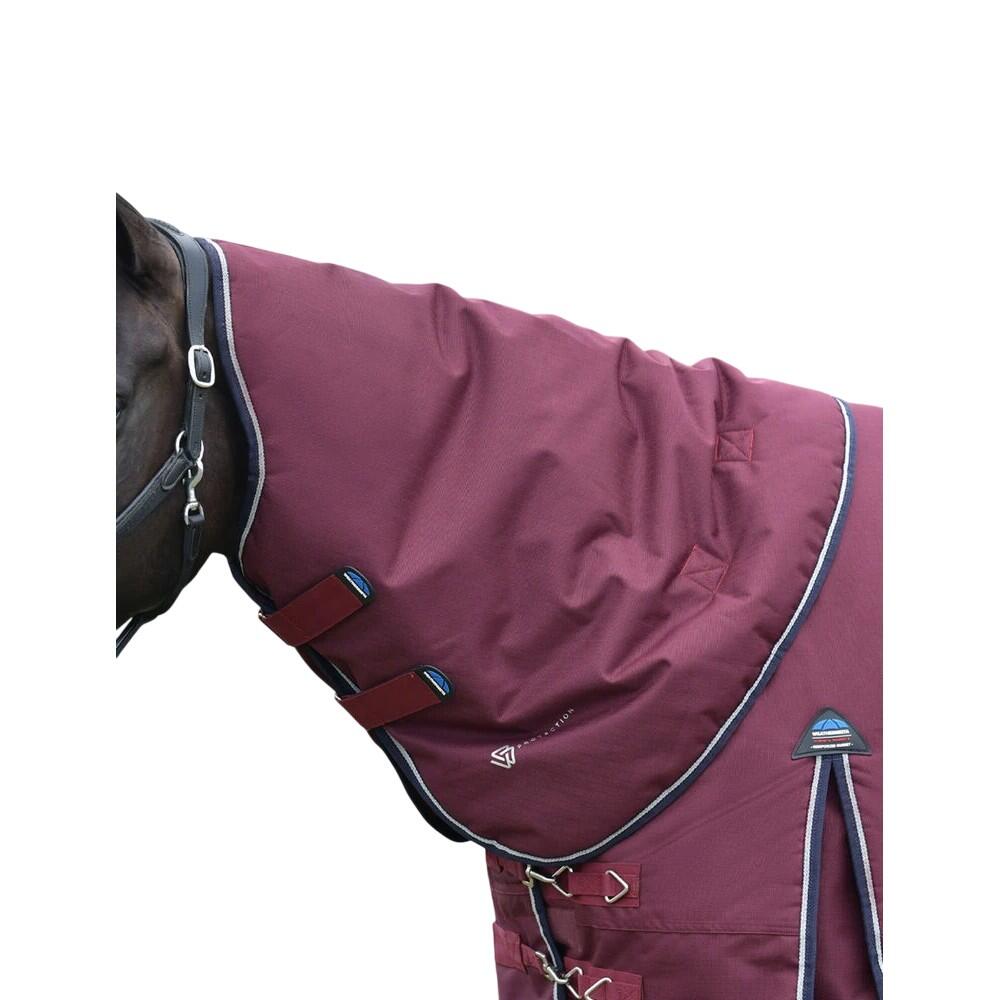 Collo Rimovibile Coperta Per Cavalli Weatherbeeta Comfitec Essential Borgogna 3/4