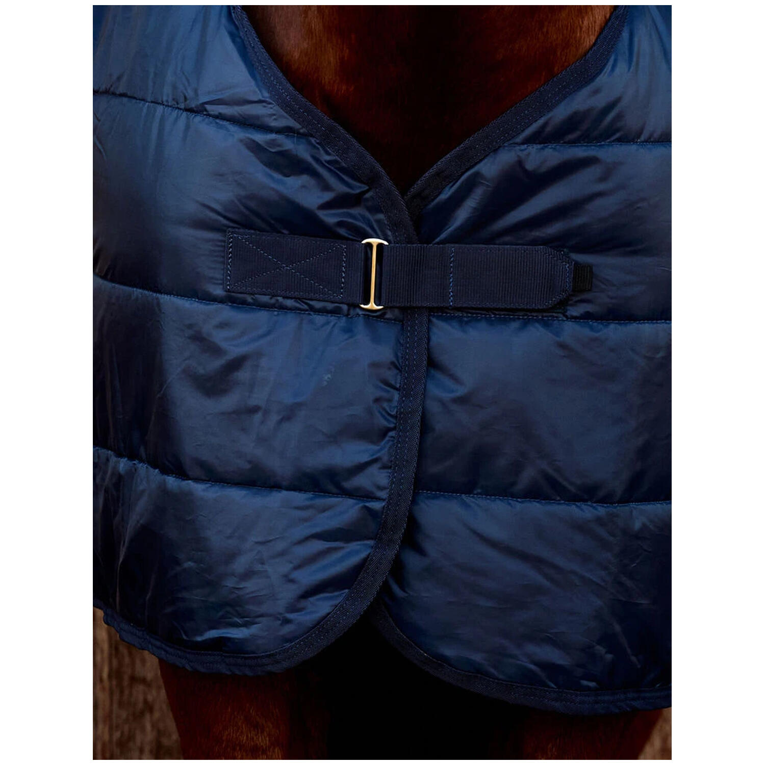 Collo Standard Fodera Coperta Per Cavalli Weatherbeeta Comfitec Blu Navy 2/3