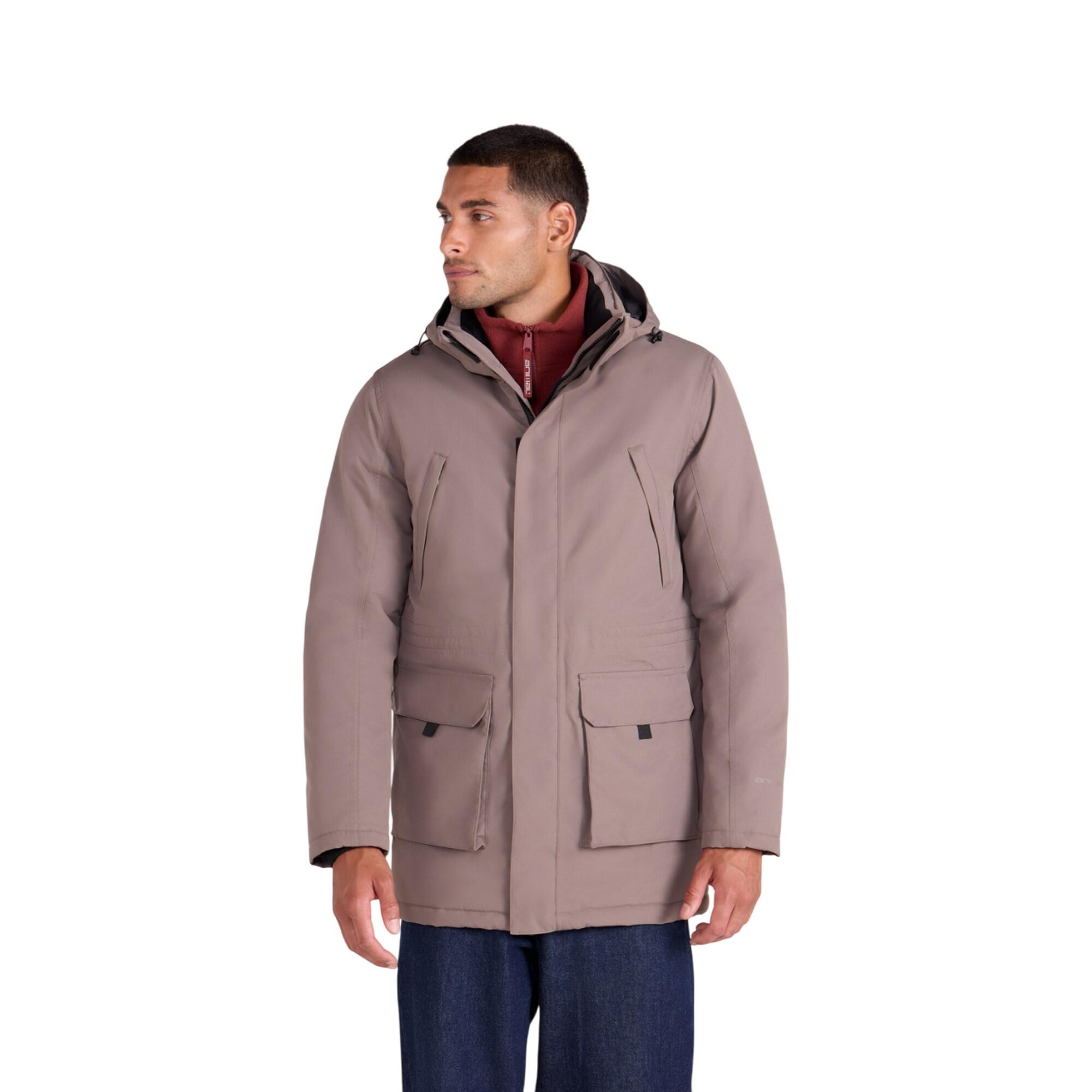 Veste Motif/style Logo JESPER Homme (Marron) 4/4