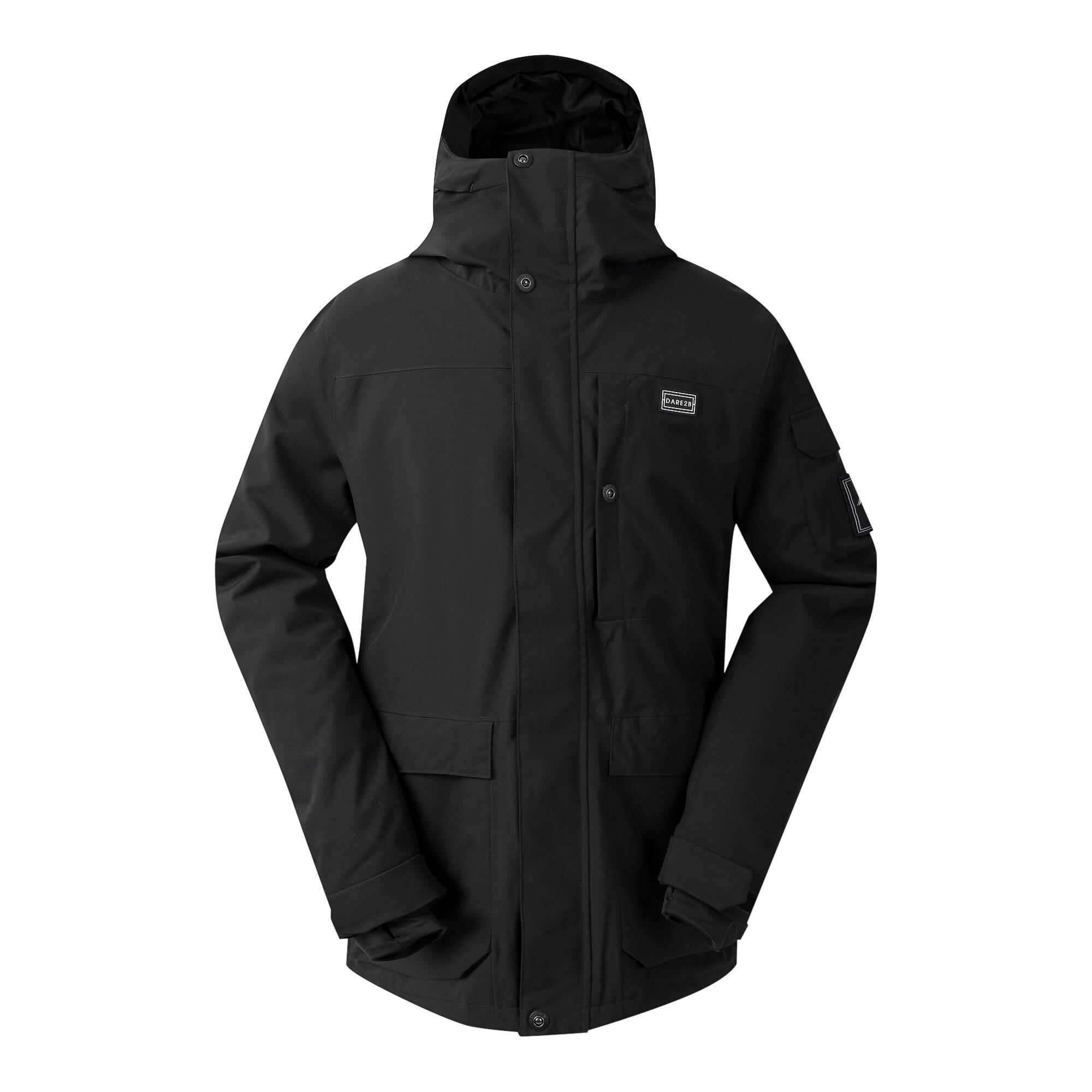 DARE 2B Mens Twin Tip Ski Jacket (Black)