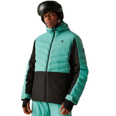 Heren ollie iii ski jas (bristol blauw/zwart)