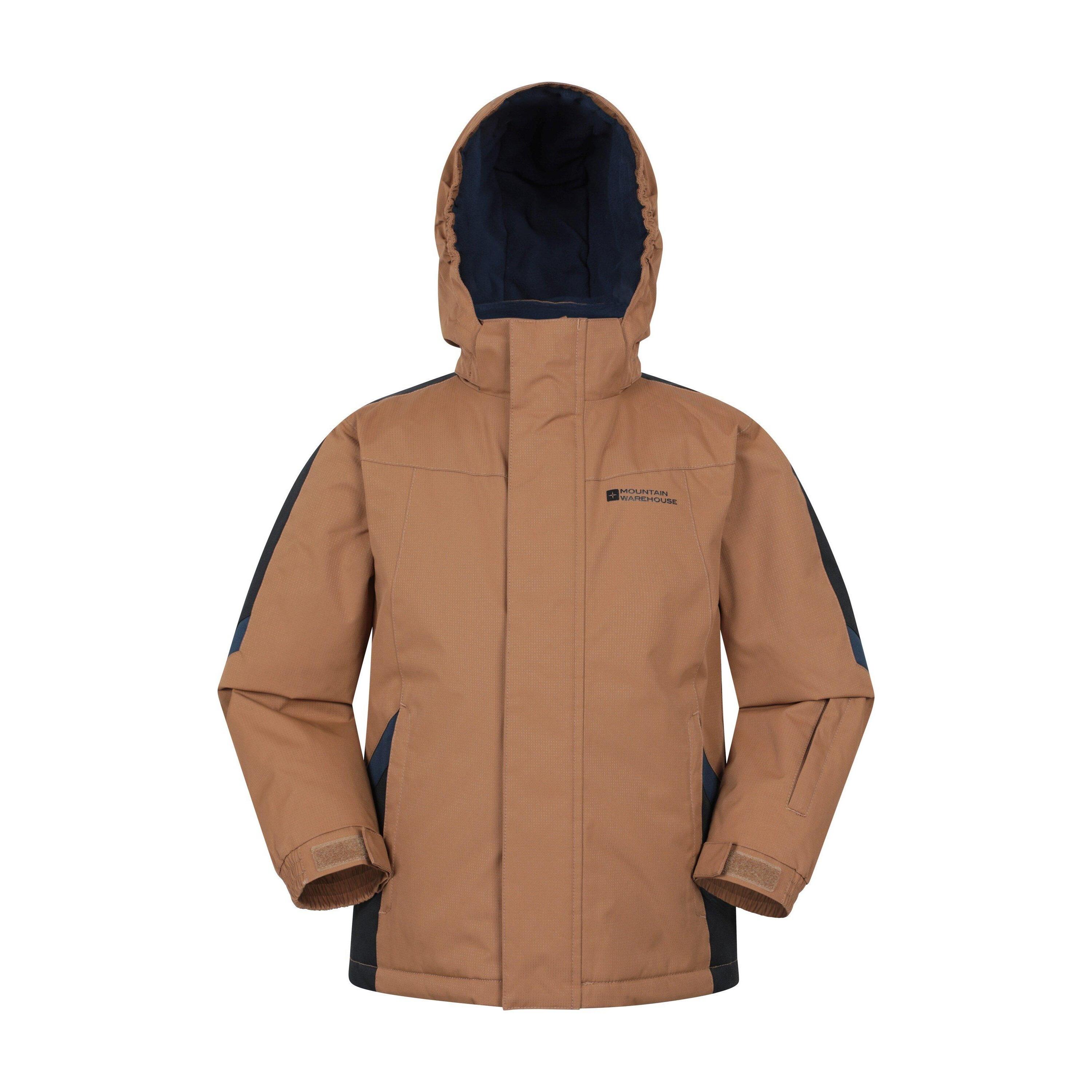 MOUNTAIN WAREHOUSE Raptor Giacca Da Sci Neve Bambini Mountain Warehouse Marrone Chiaro