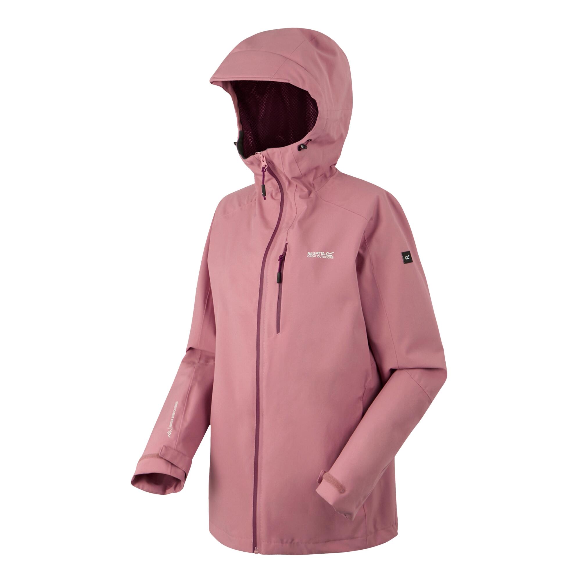 "Birchdale II" Jacke, wasserfest für Damen Graurosa 3/4