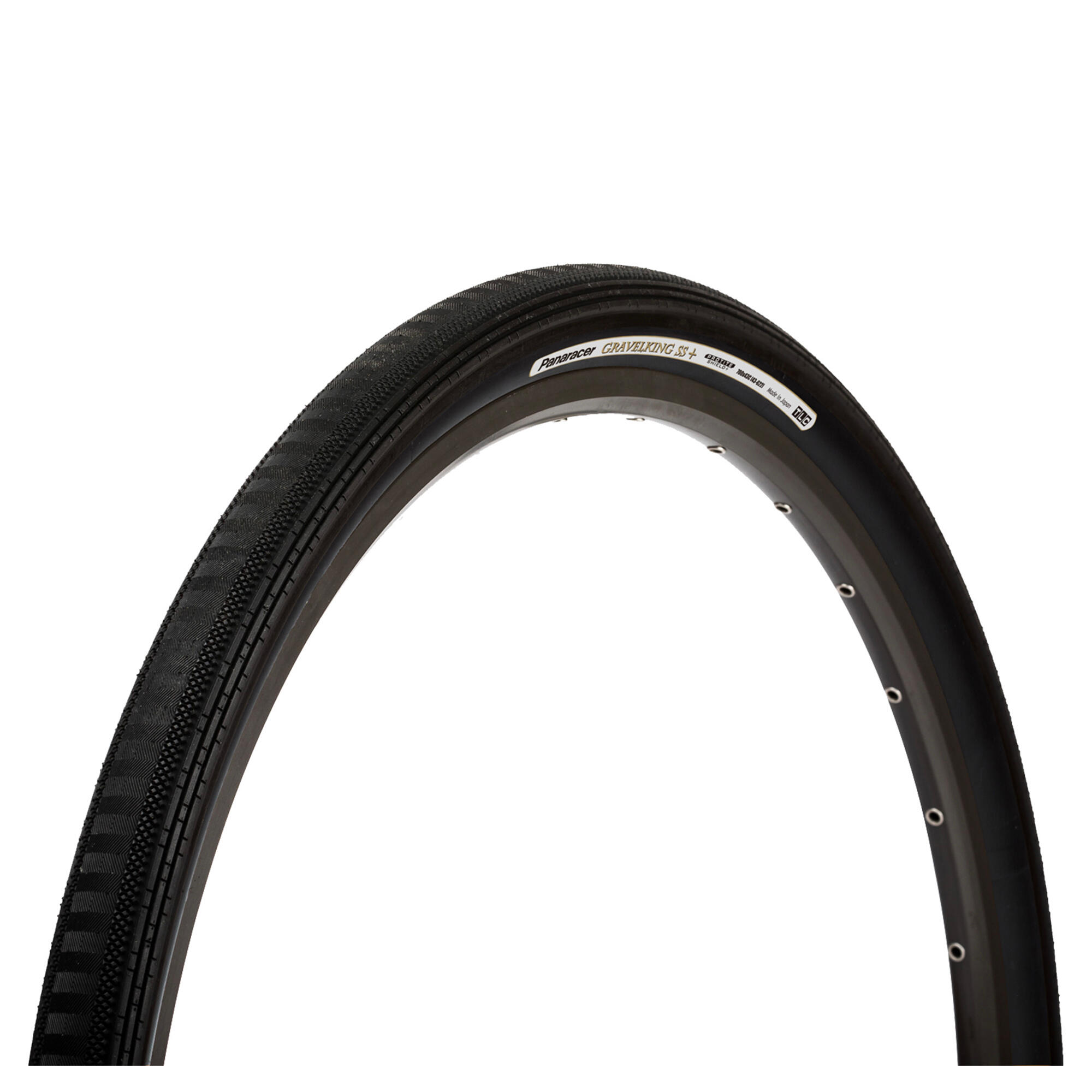 Panaracer GravelKing Semi Slick Plus TLC Folding Tyre Black/Black 27.5 x 1.90 5/5