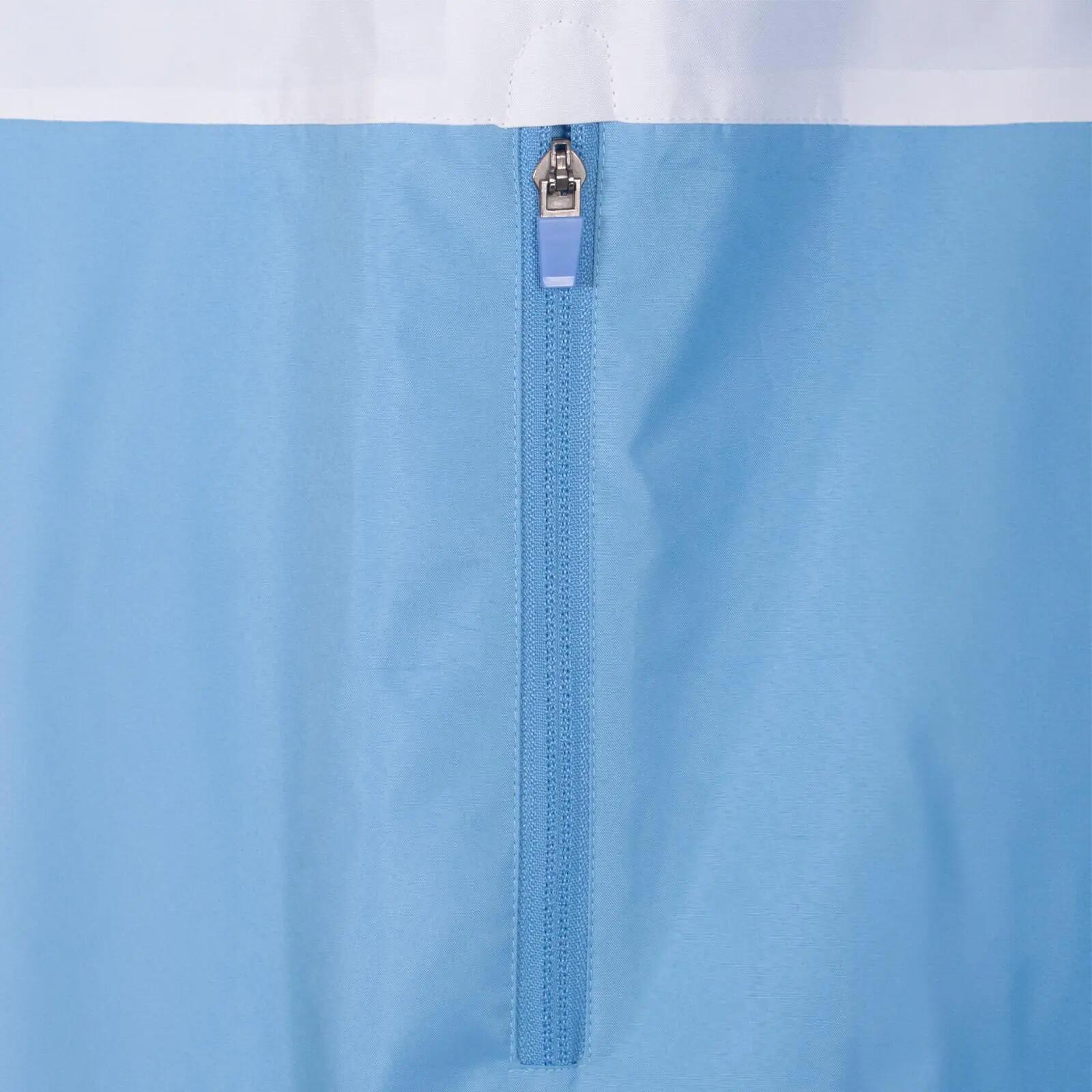 Windjacke für , Raglanärmel Herren Weiß/Himmelblau 4/5