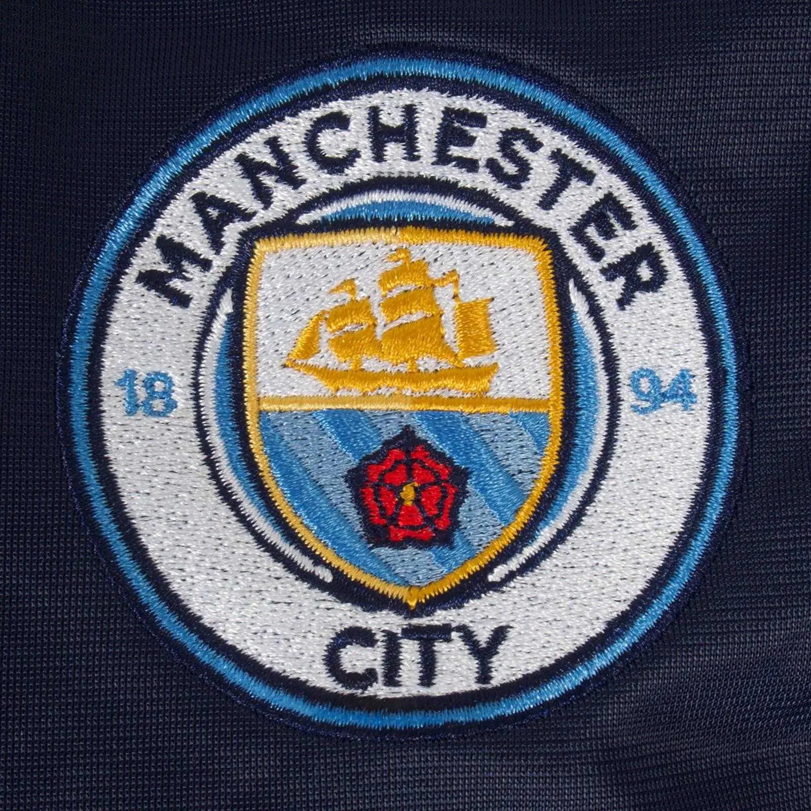 Mens Retro Track Jacket (Navy/Sky) 3/6