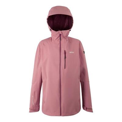 Dames birchdale ii waterdichte jas (zwart/seal grey)