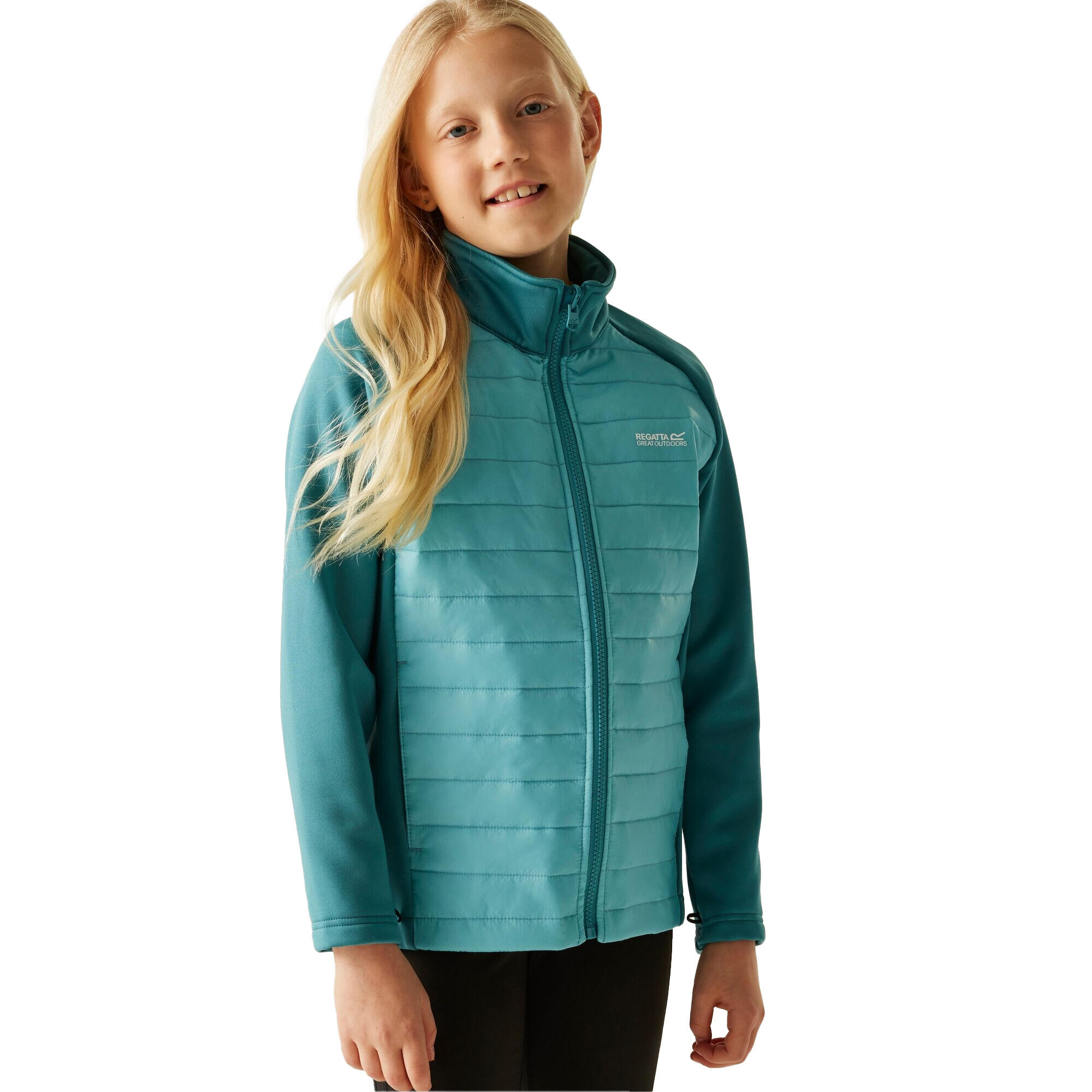 Veste TREKKTAIN Fille (Bleu Marocain / Bleu Orage) 3/5