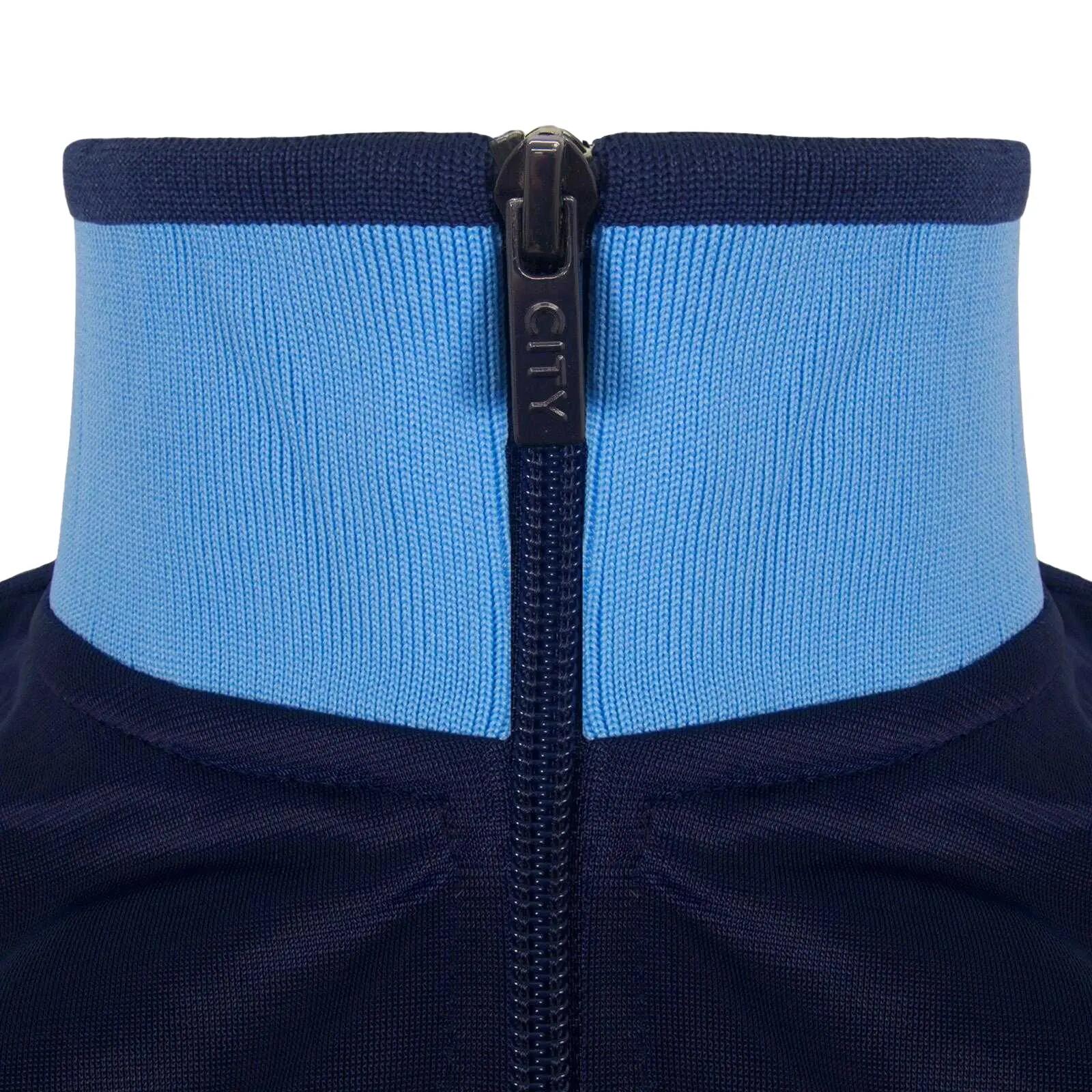 Mens Retro Track Jacket (Navy/Sky) 4/6