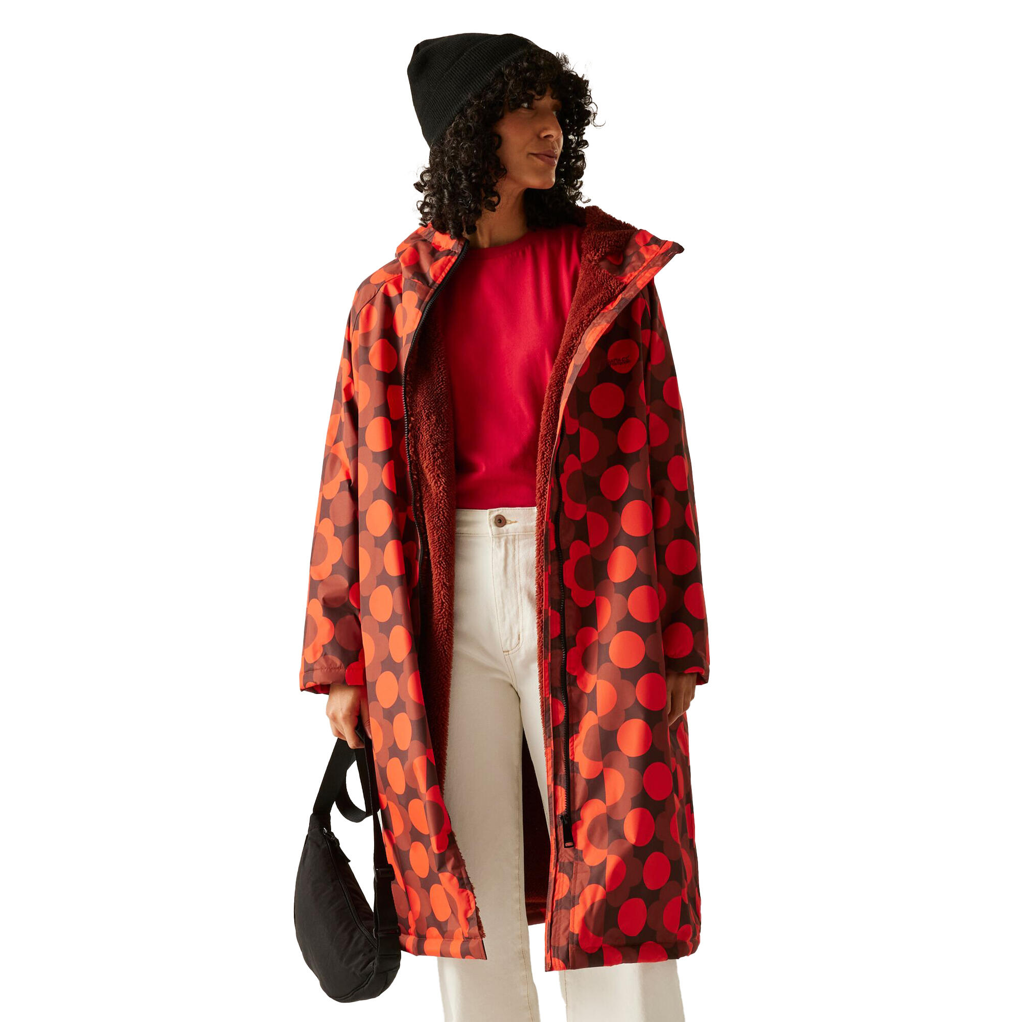 Peignoir À Langer Imperméable Motif/style Fleurs ORLA KIELY Femme (Rouge / Rouge 4/5