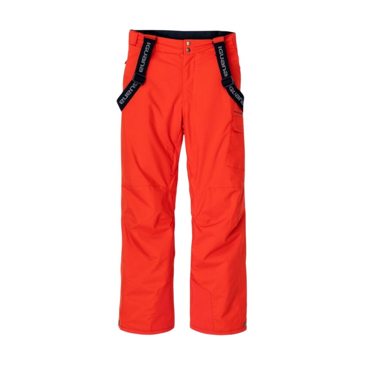 Iguana - Pantalon De Ski Nala Homme (tomate Cerise / Nuit Polaire) - Pantalons - Bleu|orange - Decathlon