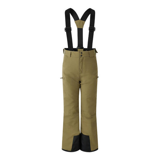 Bambini Impermeabile Pantaloni Da Sci Dare 2B Pow II Oliva Martini