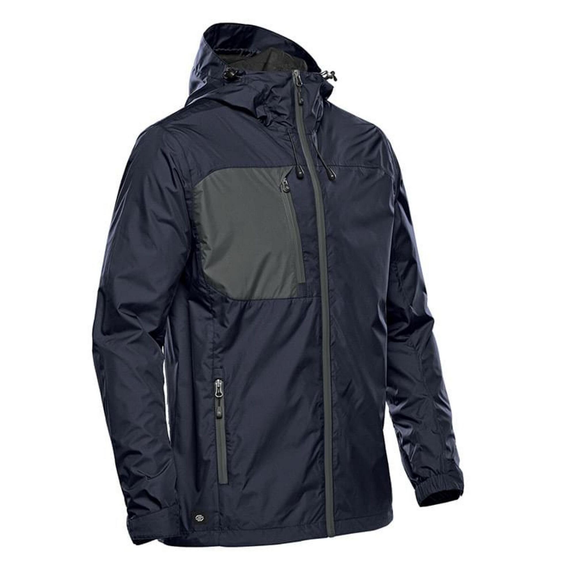 "Olympia" Shelljacke für Herren Marineblau/Granitgrau 3/3