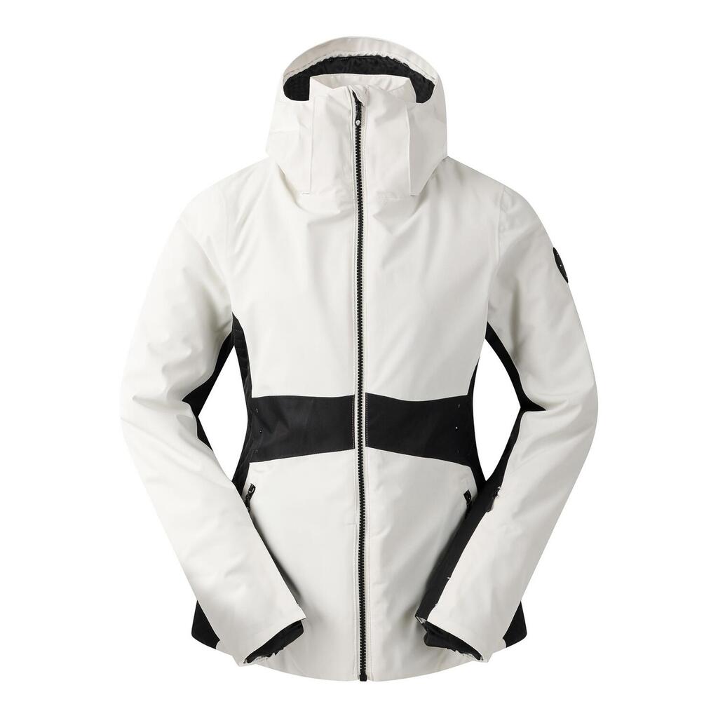 Womens/Ladies Issy Ski Jacket (Egret White/Black)