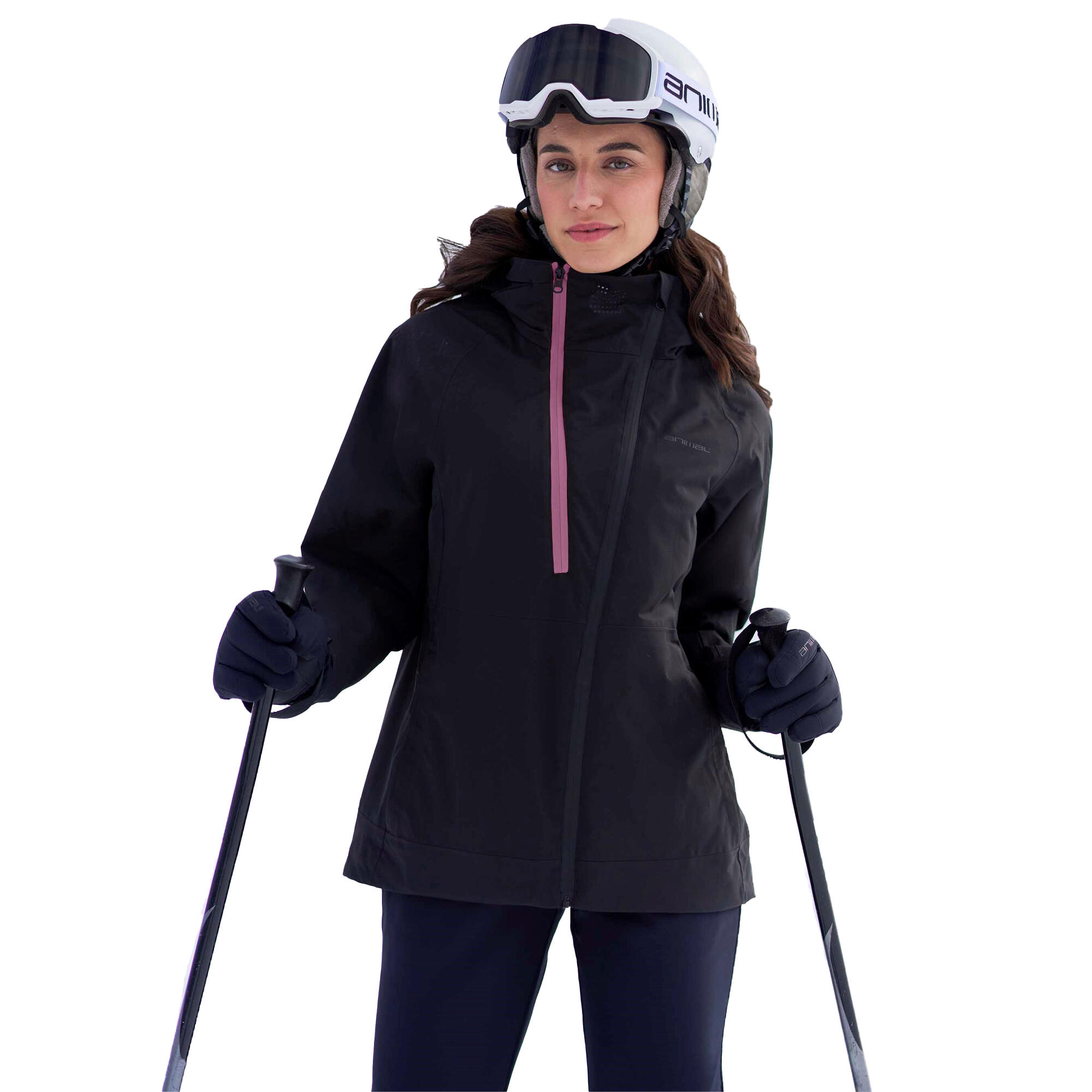 Blouson De Ski VORTEX Femme (Noir) 3/4