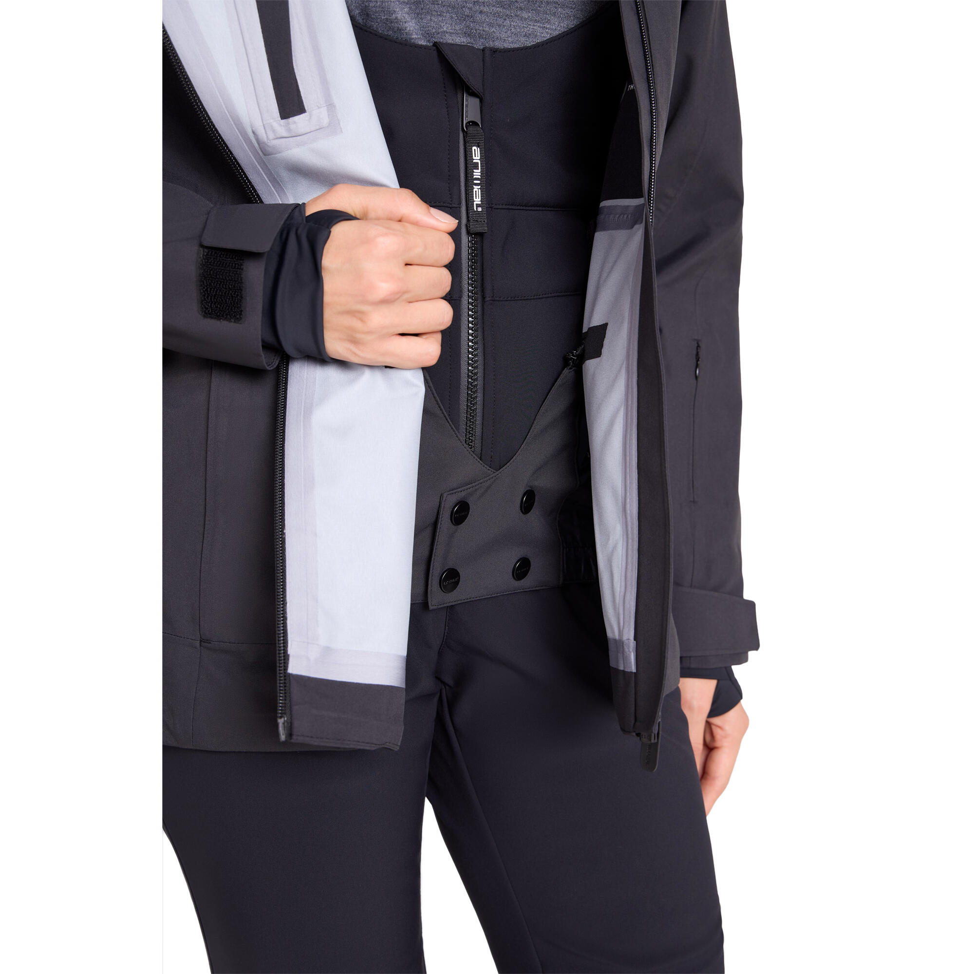 Blouson De Ski VORTEX Femme (Noir) 2/4