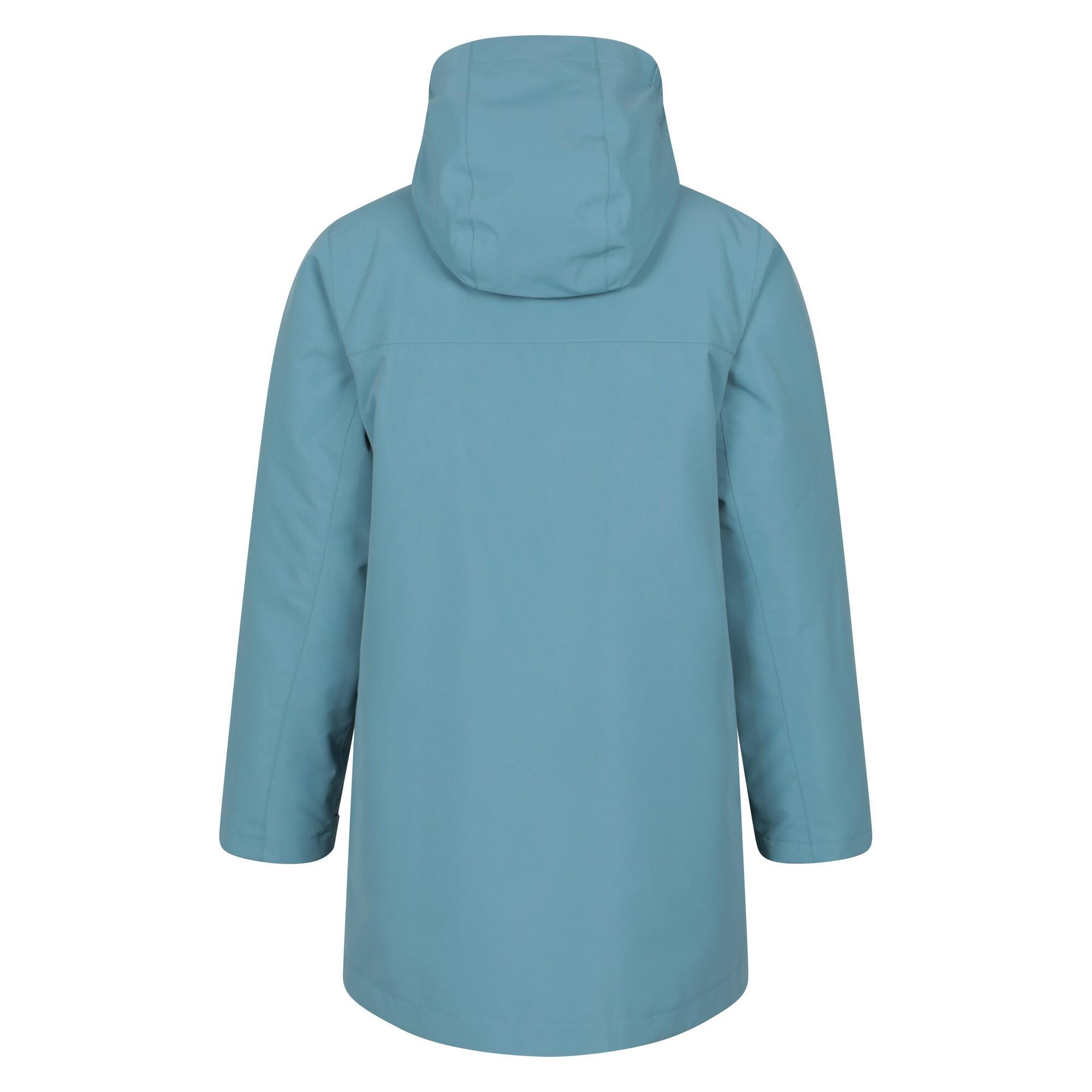 "Alaskan" Jacke für , Wasserfest Kinder Petrol 2/4