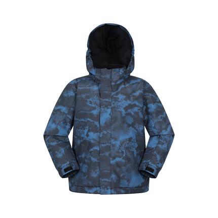 Blouson De Ski BERG Enfant (Bleu Foncé)