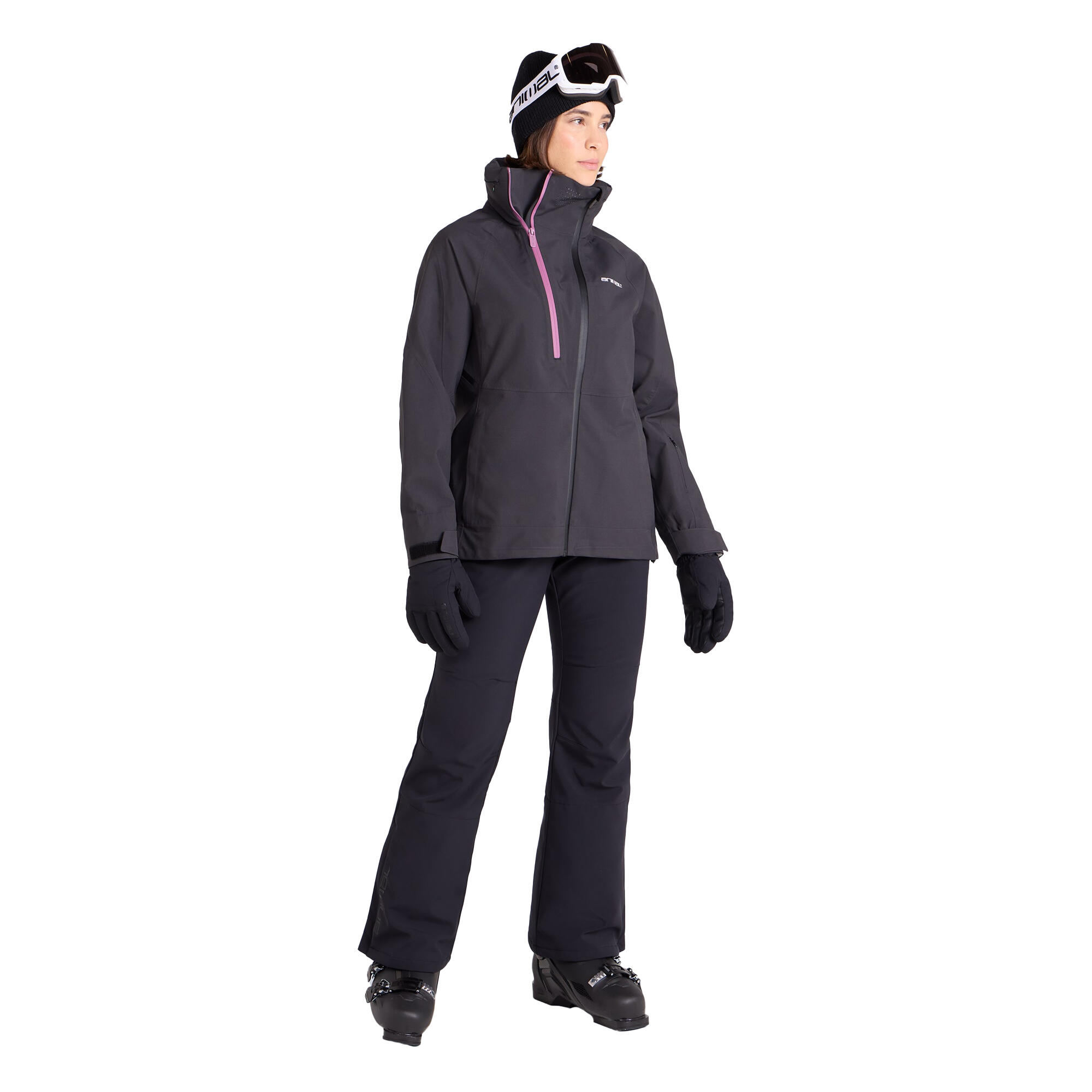 Blouson De Ski VORTEX Femme (Noir) 4/4