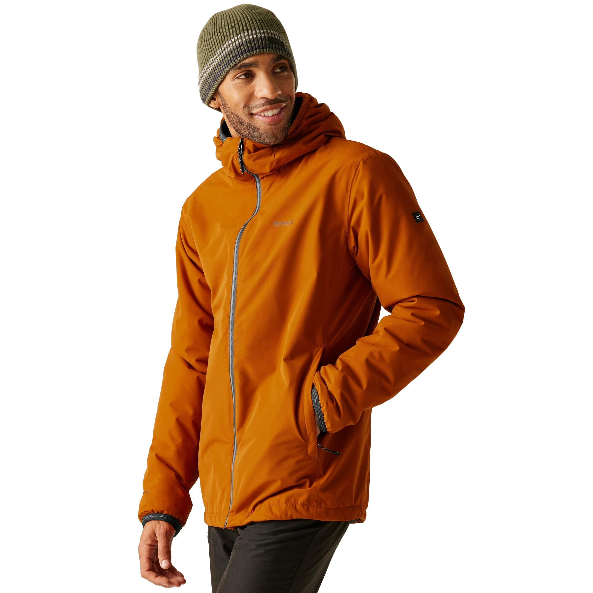 Veste Imperméable CASPEN Homme (Citrouille Épicée) 4/5