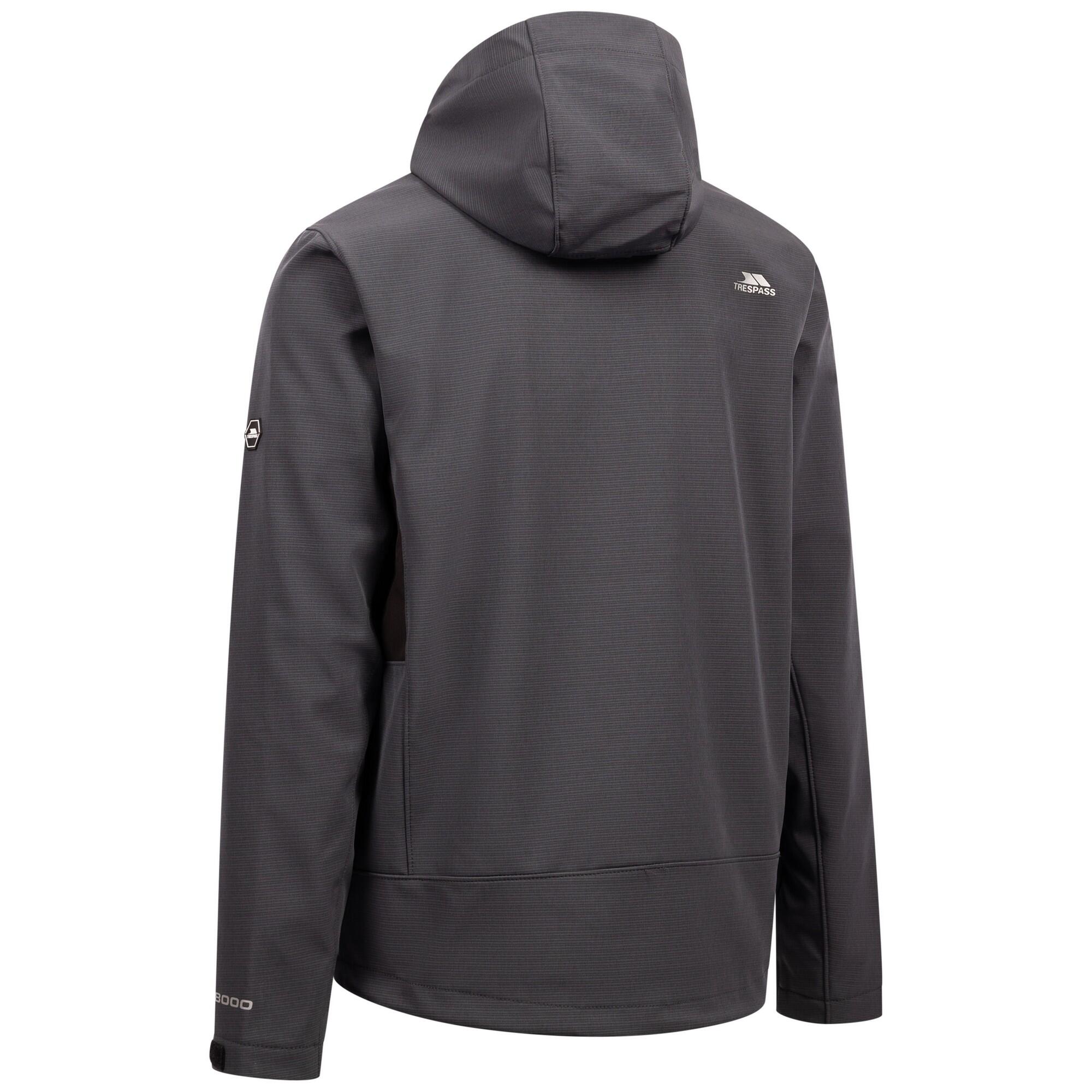 "Dante" Softshelljacke für Herren Dunkelgrau 3/6