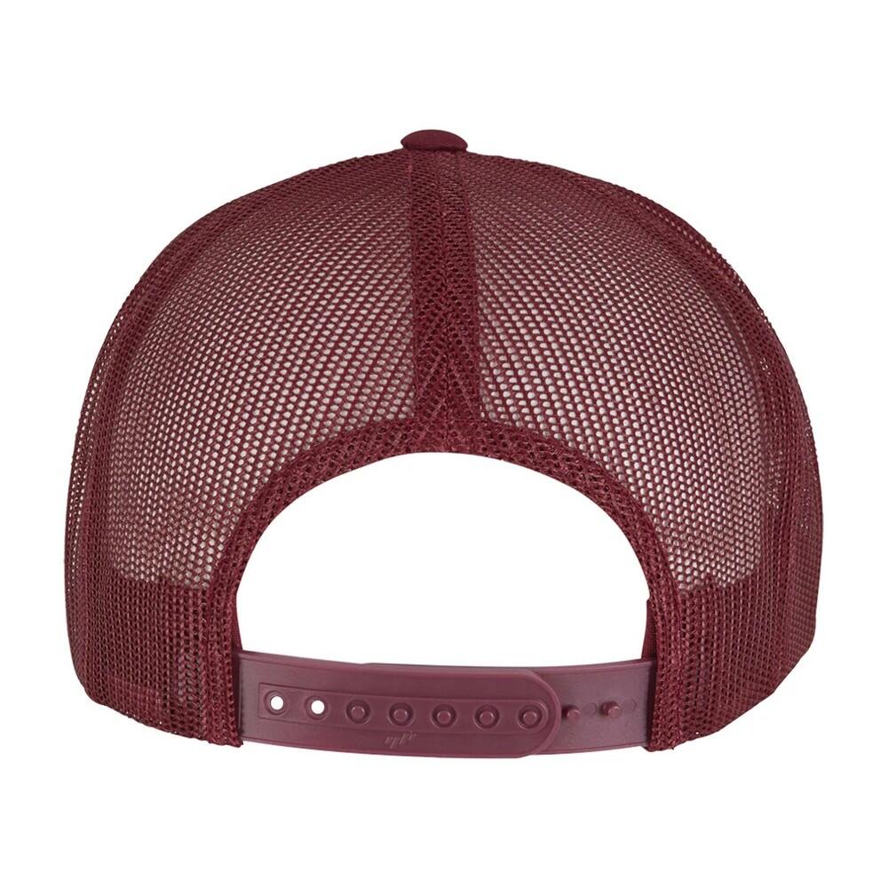 Unisex TruckerCap Damen und Herren Weinrot 2/3