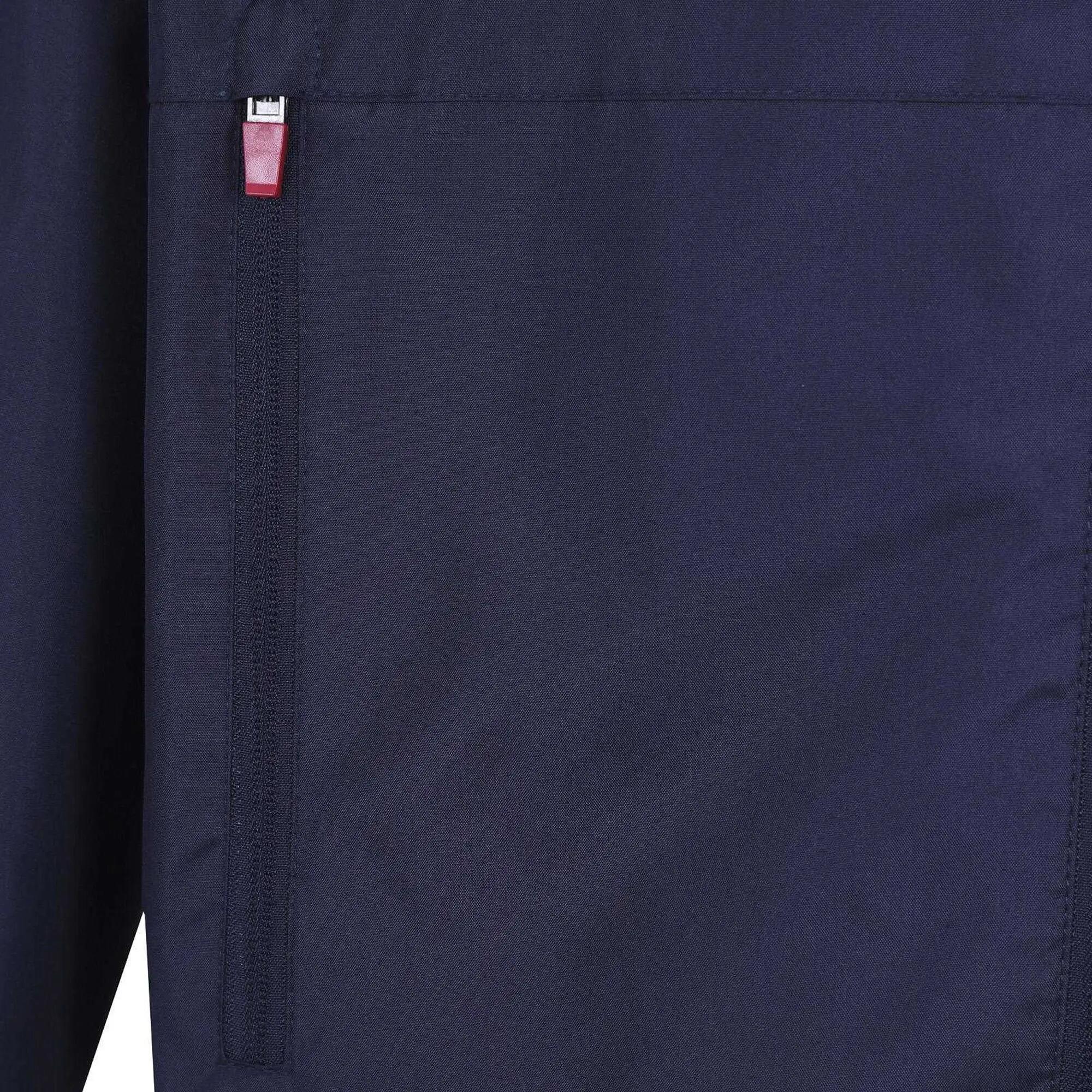 Mens Crest Peaked Windbreaker (Navy) 4/4