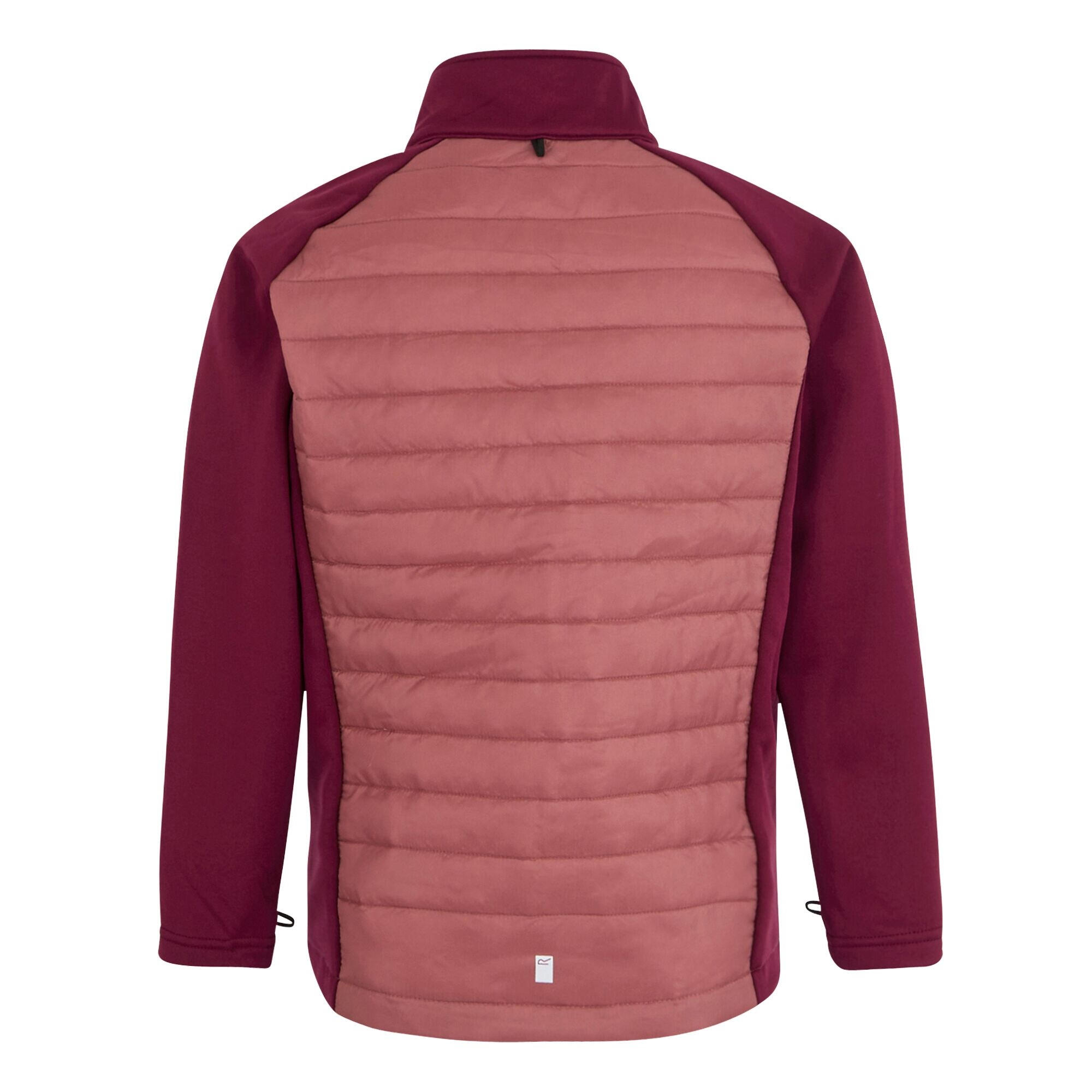 "Trekktain" Jacke für Mädchen, 3 in 1 Kinder Dunkel-Orange/Graurosa/Lotus 4/5