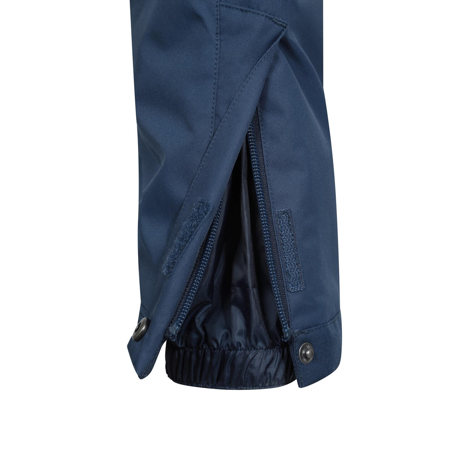 Childrens/Kids Falcon Extreme Waterproof Bib Front Snow Ski Trousers (Navy) 3/4