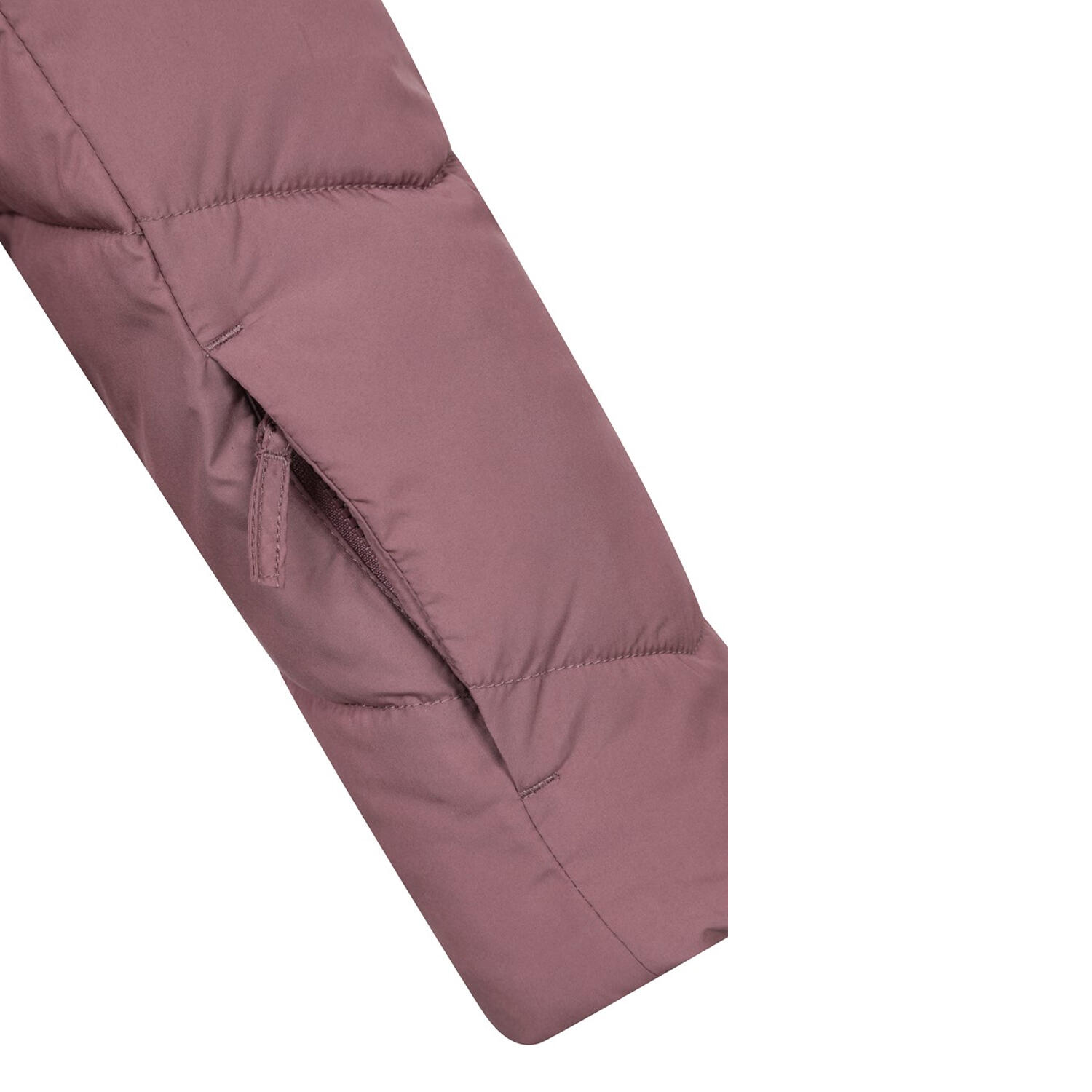 Childrens/Kids Cortina Water Resistant Padded Ski Jacket (Dark Pink) 3/4