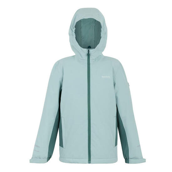 Veste Imperméable HURDLE Enfant (Vert / Vert Sombre)