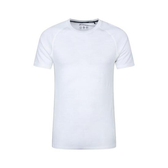 Summit II" Base Layer Oberteil für Herren Weiß