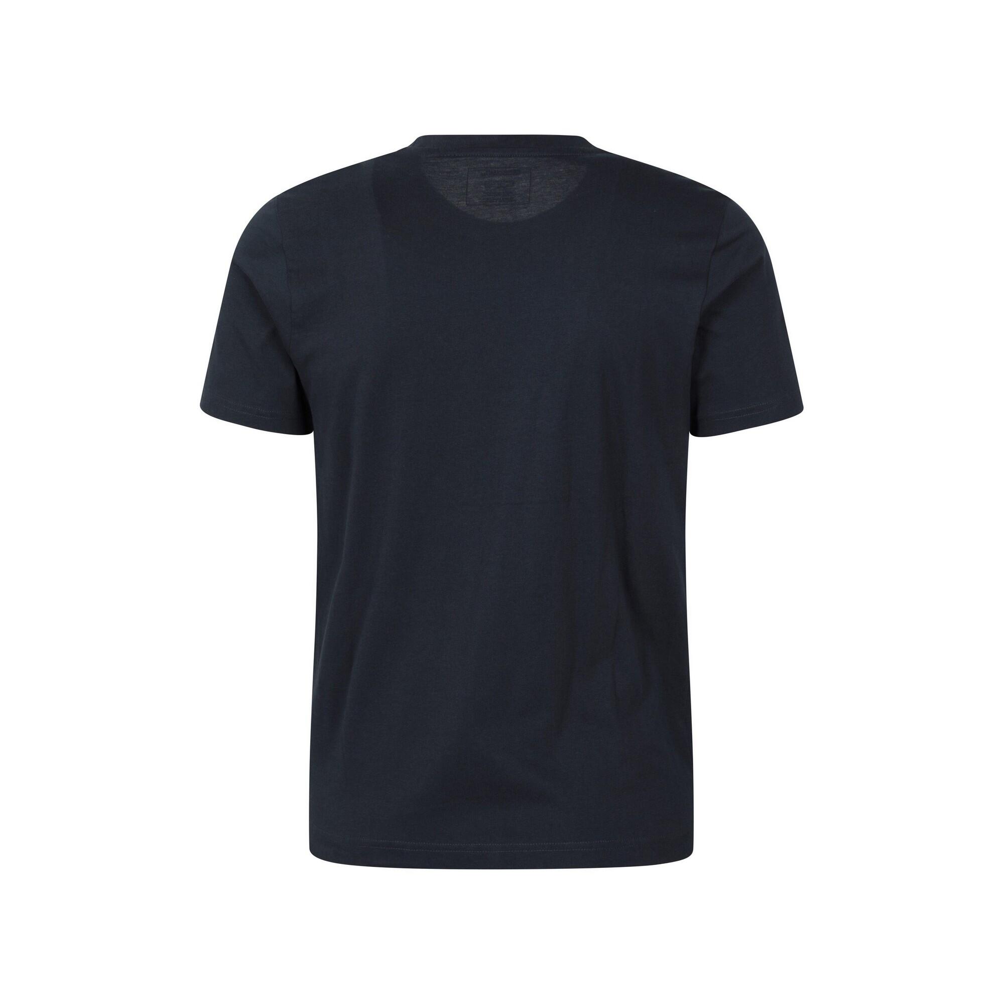 Tshirt Motif/style Graphique STAY SHARP Homme (Bleu Marine) 2/4