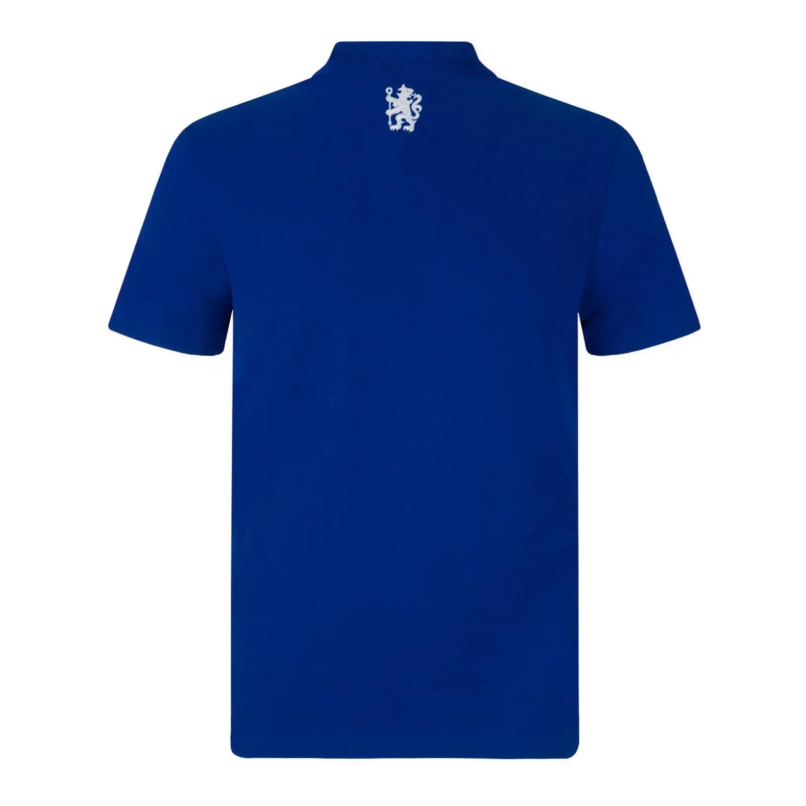 Polo Motif/style Emblème Garçon (Bleu Roi) 2/3