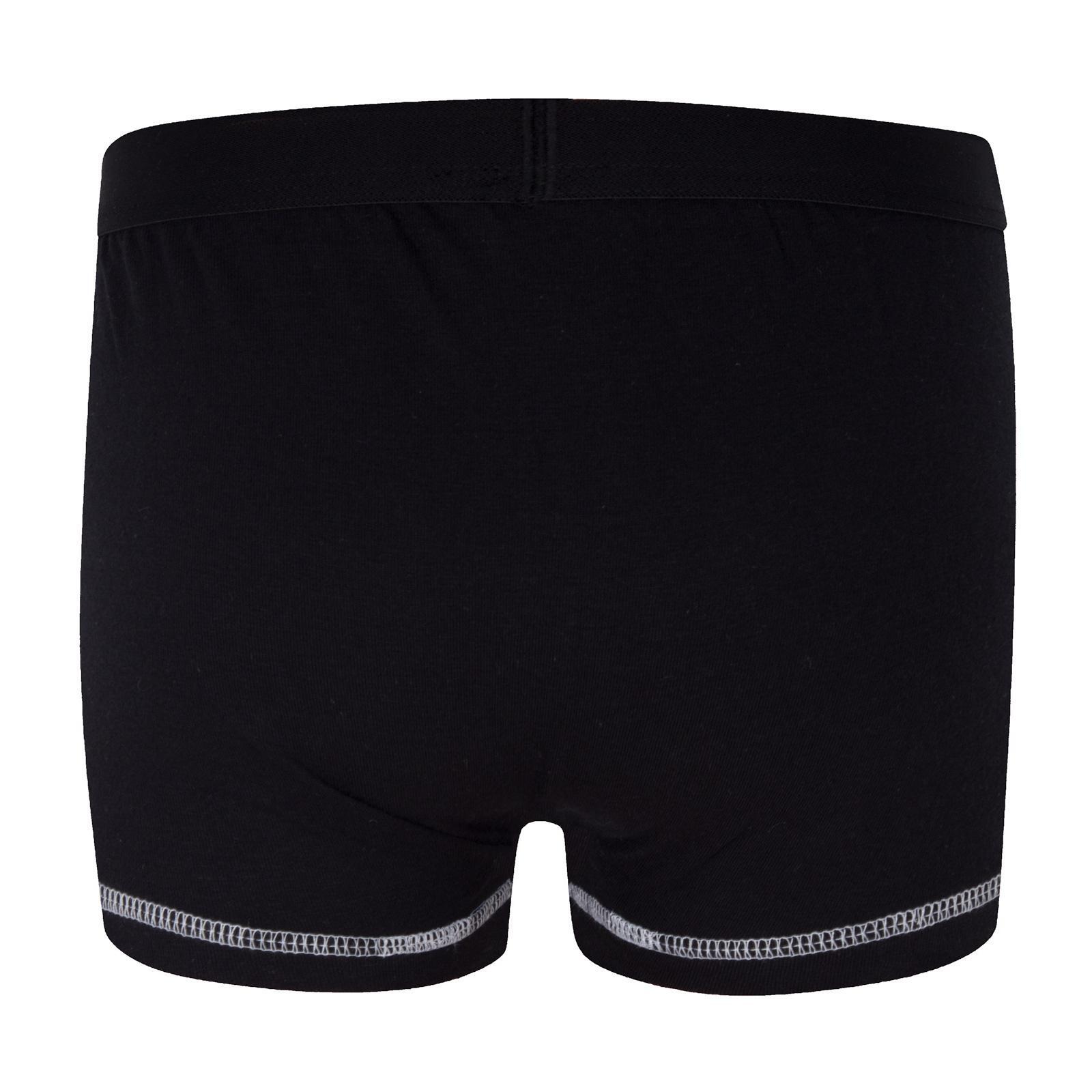 Boxershorts für (3erPack) Jungen Schwarz/Grün/Grau 3/4