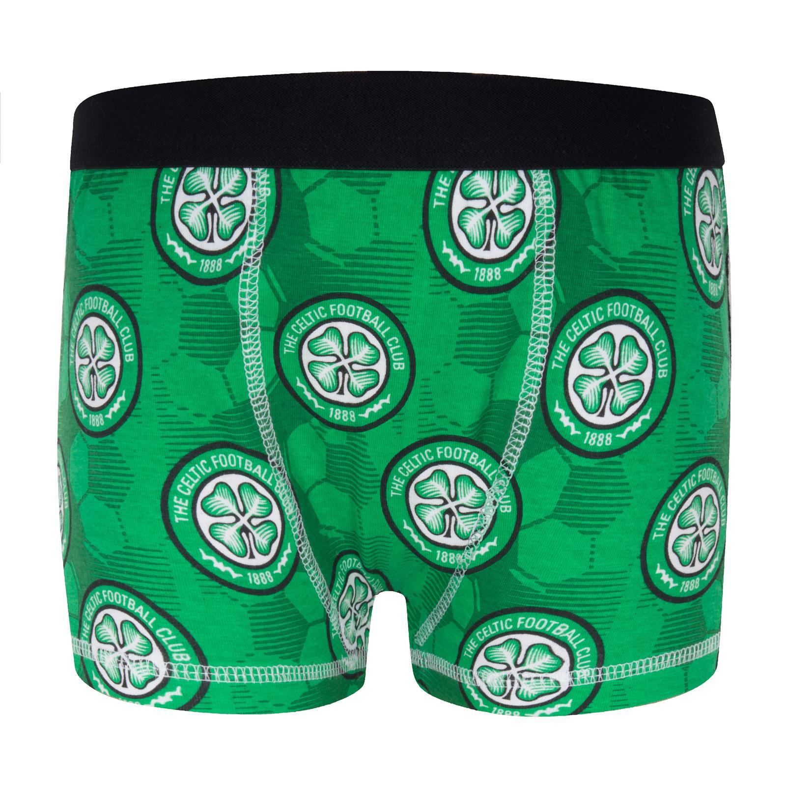 Boxershorts für (3erPack) Jungen Schwarz/Grün/Grau 2/4