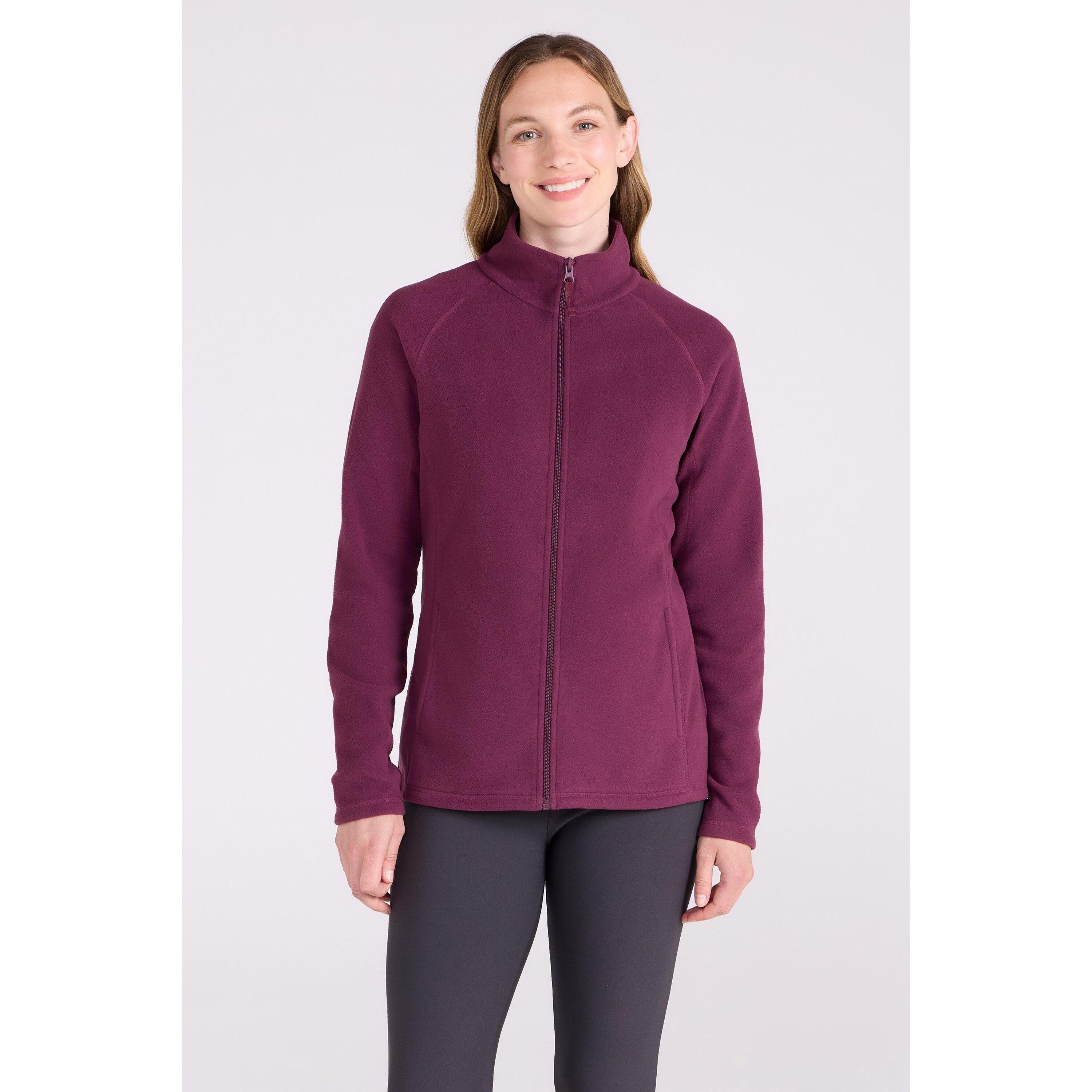 MOUNTAIN WAREHOUSE Womens/Ladies Raso Fleece Jacket (Burgundy)