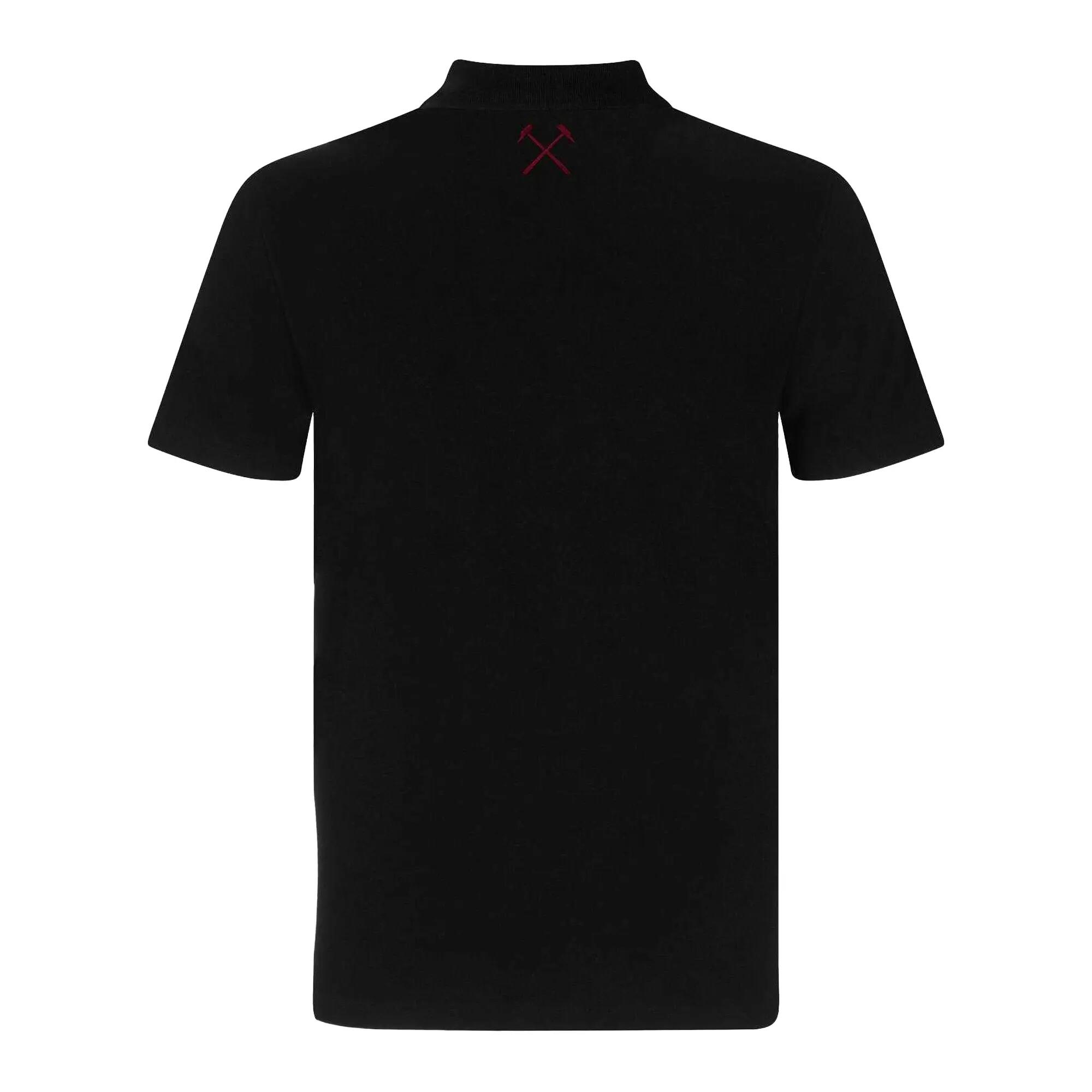 Poloshirt für Herren Schwarz 2/4