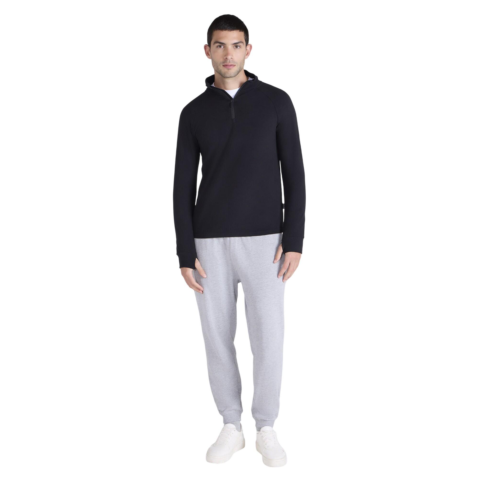 "Touchdown" Midlayer für Herren Schwarz 4/4