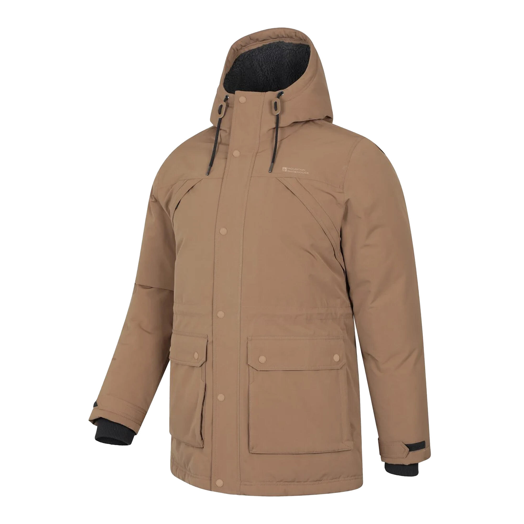 Parka MARLOW Homme (Brun Clair) 3/4